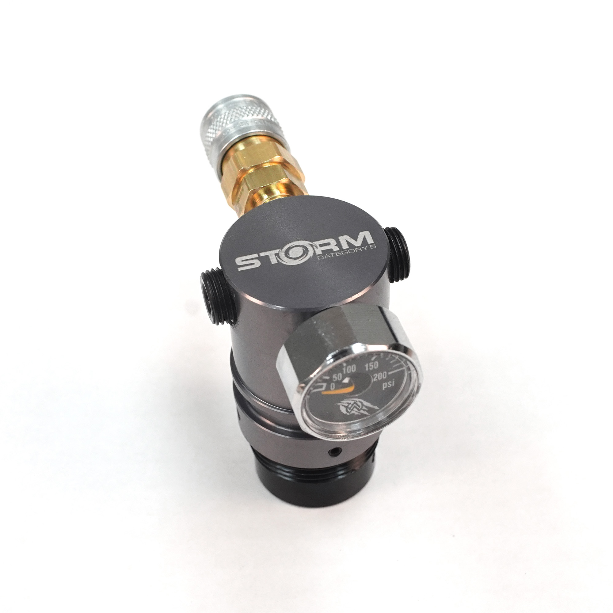 Wolverine Airsoft STORM Category 5 OnTank Regulator, mit Remote Line