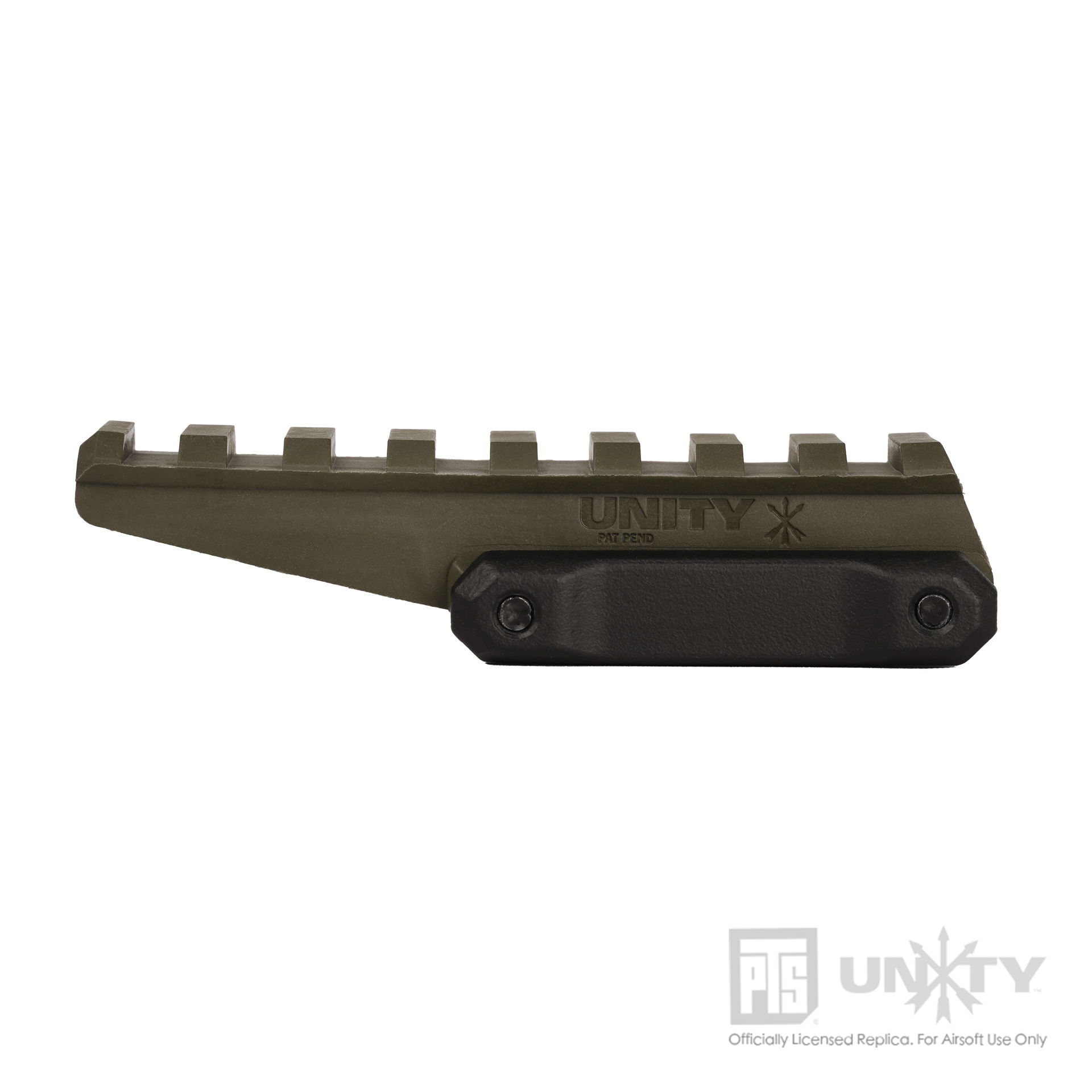 PTS Unity Tactical FAST Optic Riser (Polymer) od green