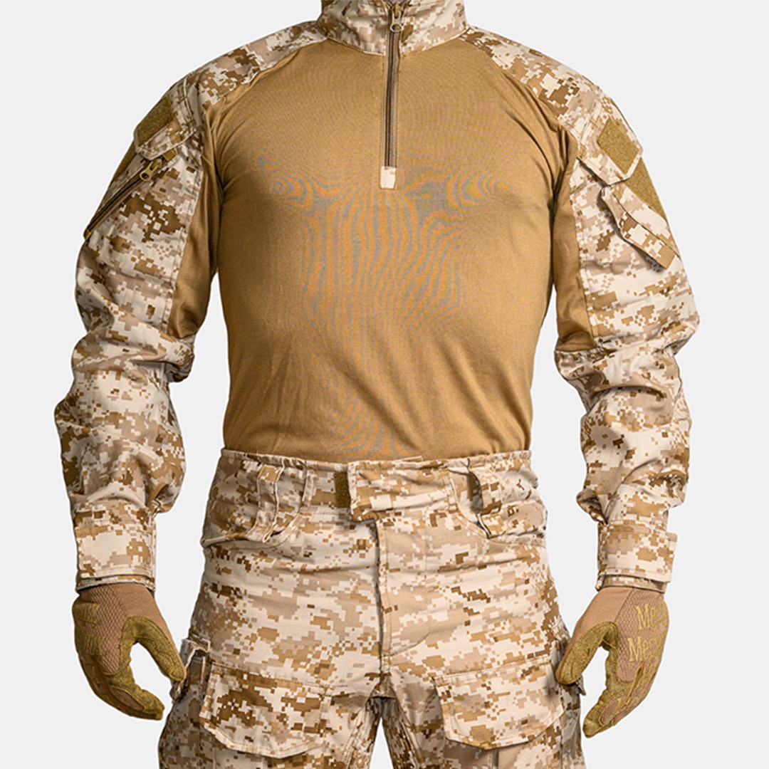 Zip Tac TacShirt marpat desert