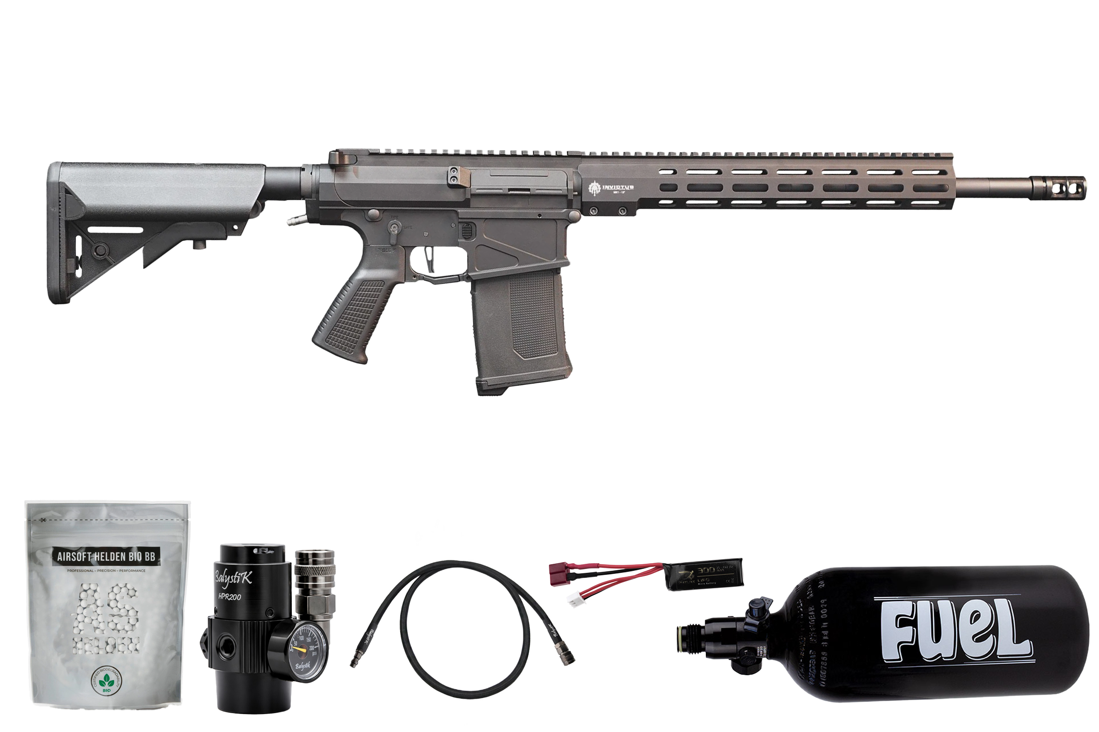 Big Set M Wolverine Airsoft MTW Tactical Series 308 XBR S-HPA - ab 18 Jahren