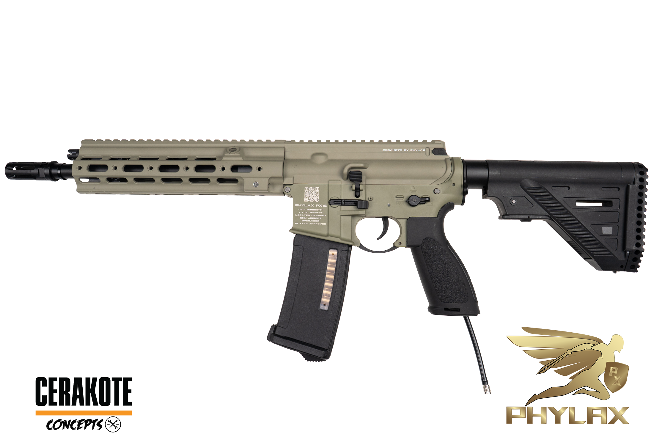 Phylax HPA PX16 Wolverine Inferno  x Cerakote - ab 18 Jahren