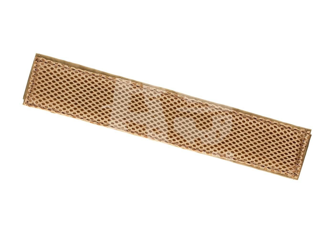 Earmor™ M61 Advanced Modular Headset Cover Taktisches Waben-Klettband in Tan für Airsoft-Ausrüstung.