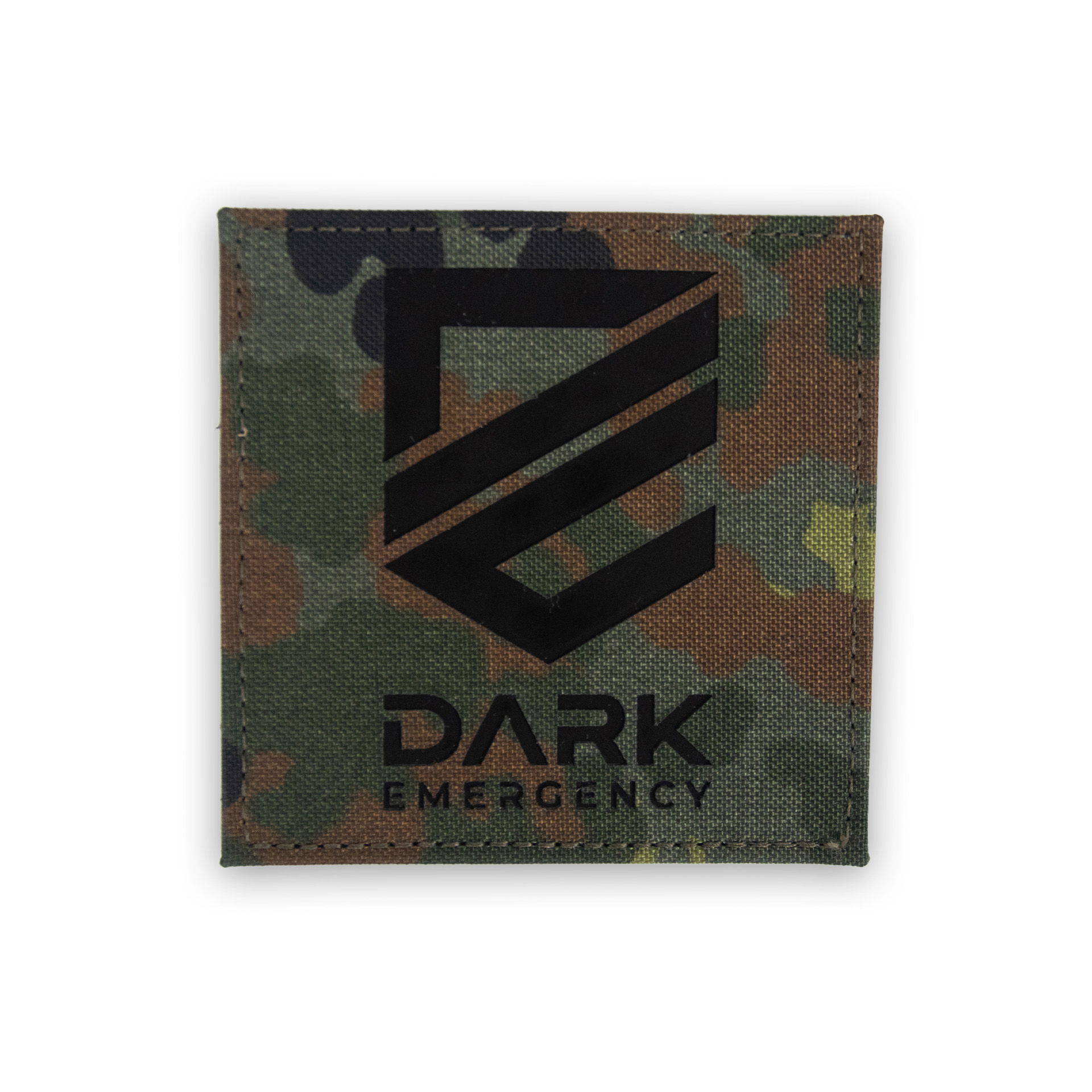 Dark Emergency - Big Laser Cut Patch 5-Farb Flecktarn