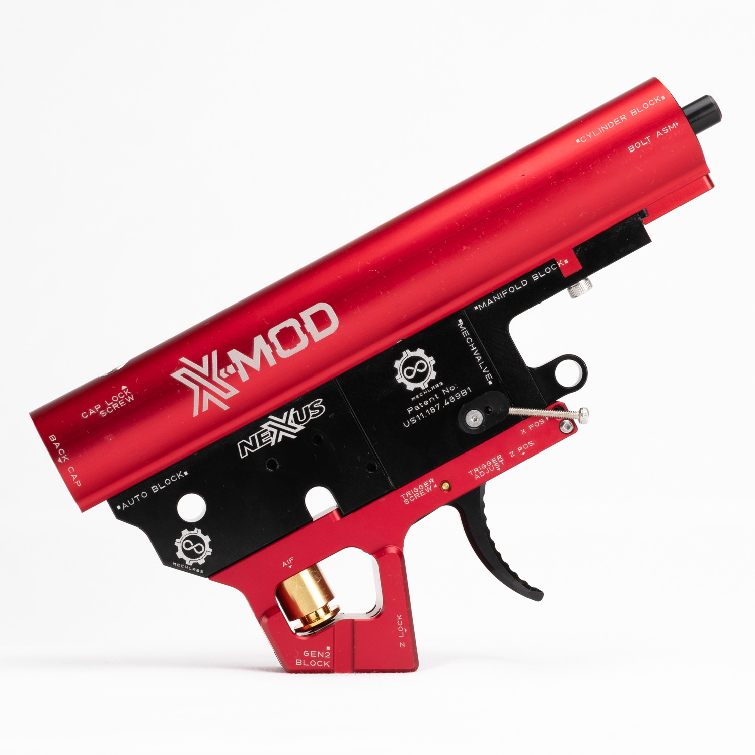 MechLabs XX-MOD-HPA Engine v2 GB-red