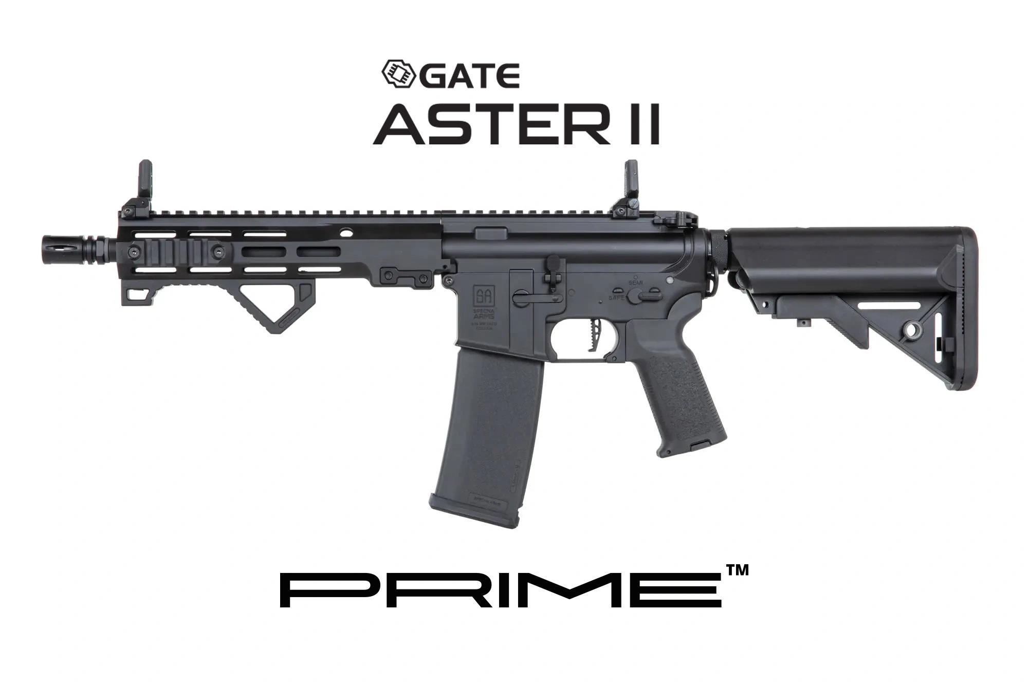 Specna Arms Prime SA-P23 mit Gate Aster II Schwarz S-AEG - ab 18 Jahren 