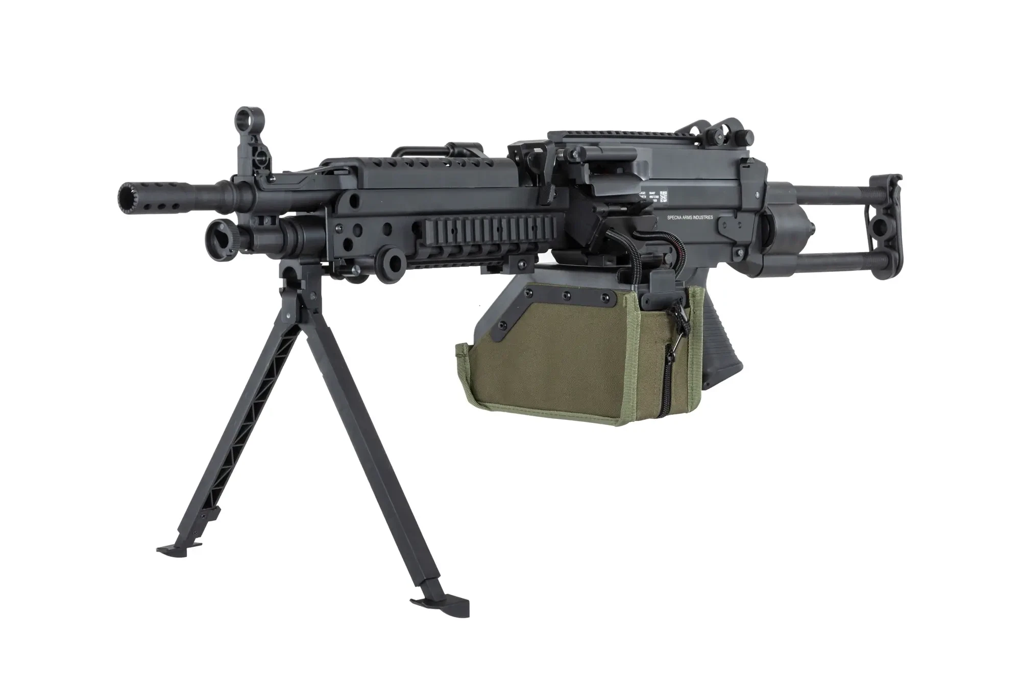 Specna Arms Flex SA-F249 Para mit Gate X ASR Schwarz AEG - ab 16 Jahren