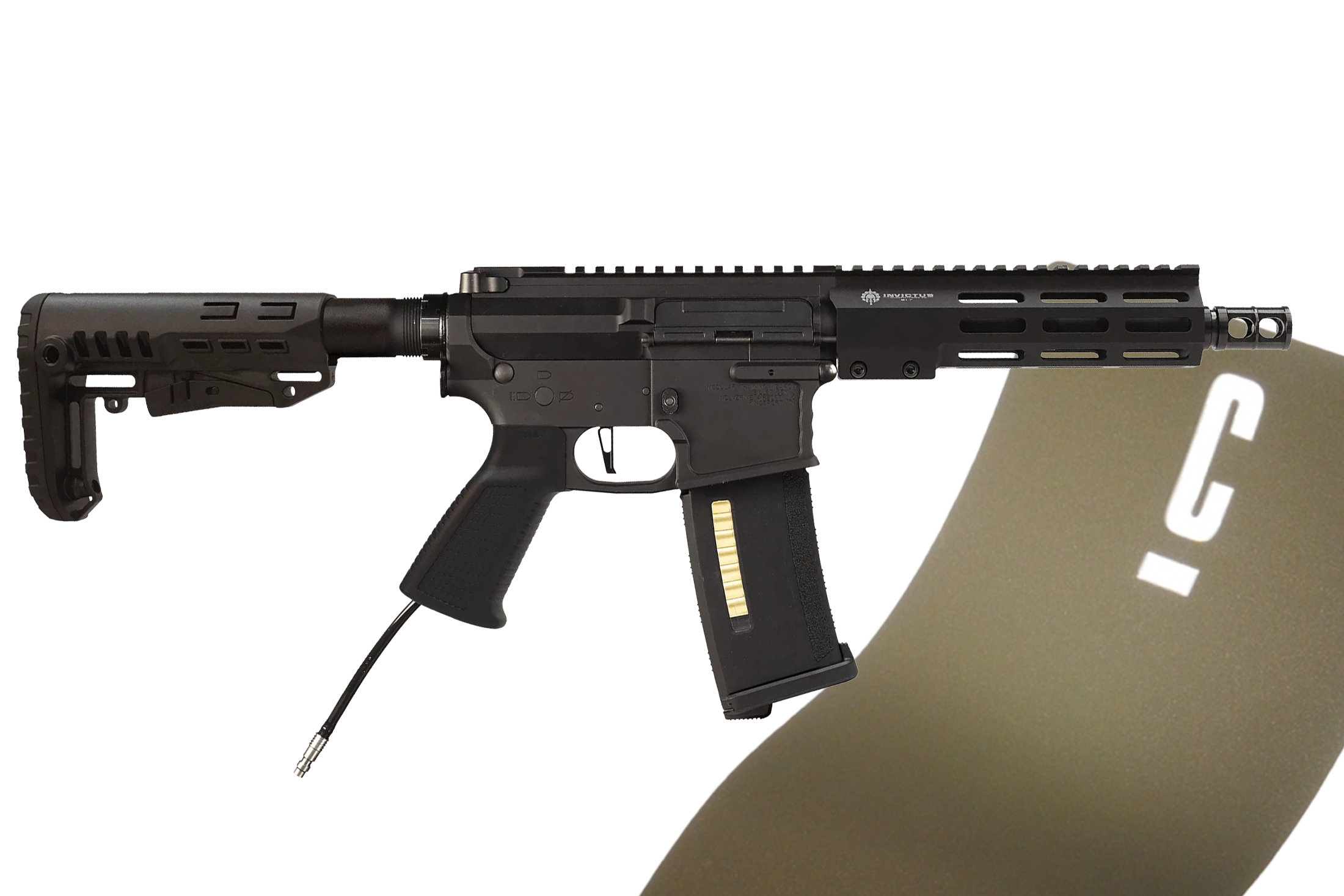 Wolverine Airsoft MTW Billet Series Gen 3 Semi-Only - Tactical 7" x Cobalt Kinetics Green H-296 - ab 18 Jahren