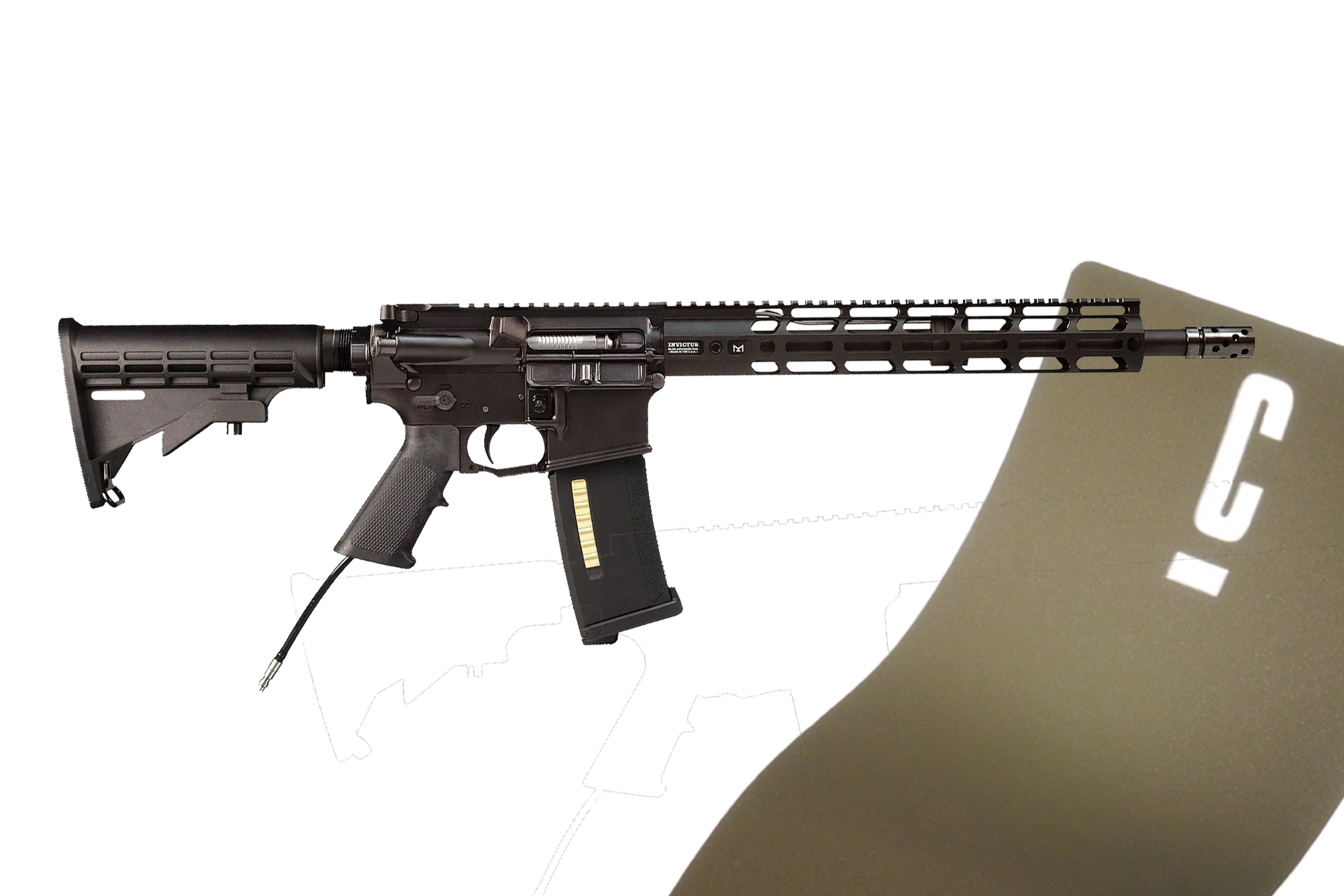 Wolverine Airsoft MTW Forged Series Gen 3 Semi-Only - Standard 14" x Cobalt Kinetics Green H-296 - ab 18 Jahren