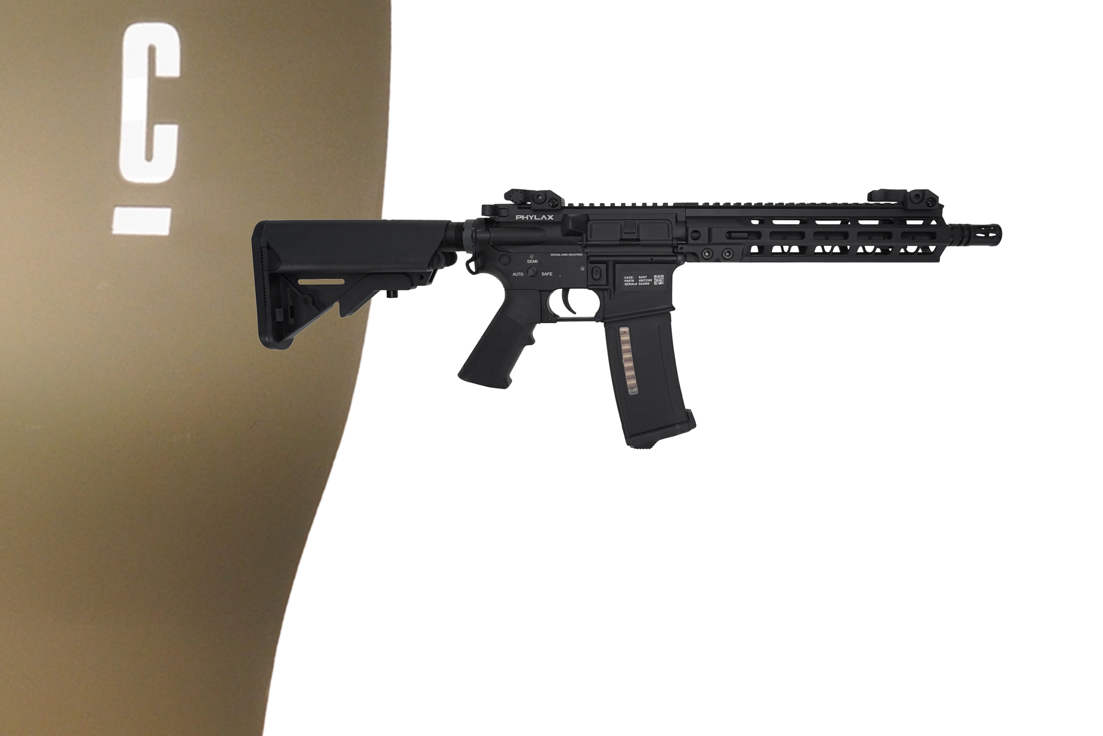 Phylax PHX Series MK8 with Gate TITAN II Bluetooth black x Cerakote Hazel Green - ab 18 Jahren 