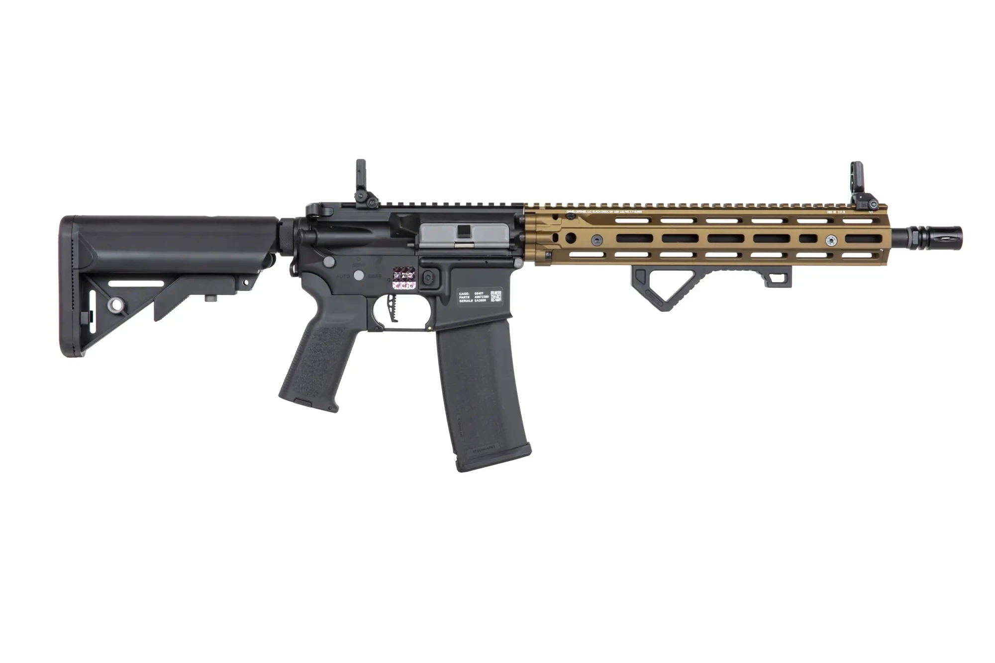 Specna Arms Daniel Defense RIS III 12,5" SA-P28 Prime mit Gate Aster II Chaos Bronze S-AEG - ab 18 Jahren