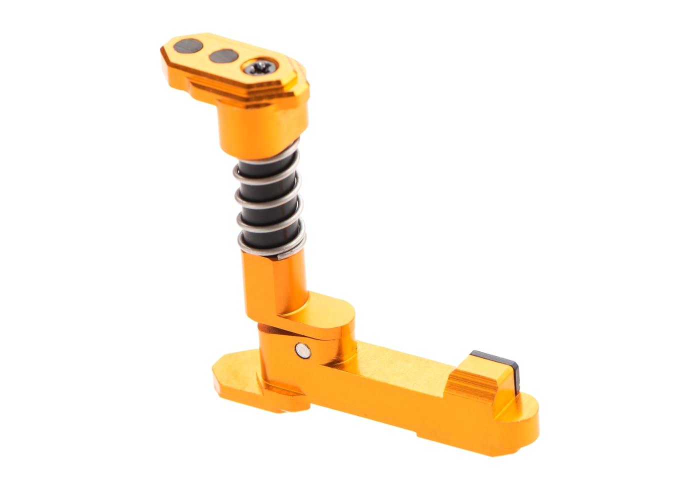 Maxx Model CNC Aluminium Advanced Magazine Release Style B - dark earth