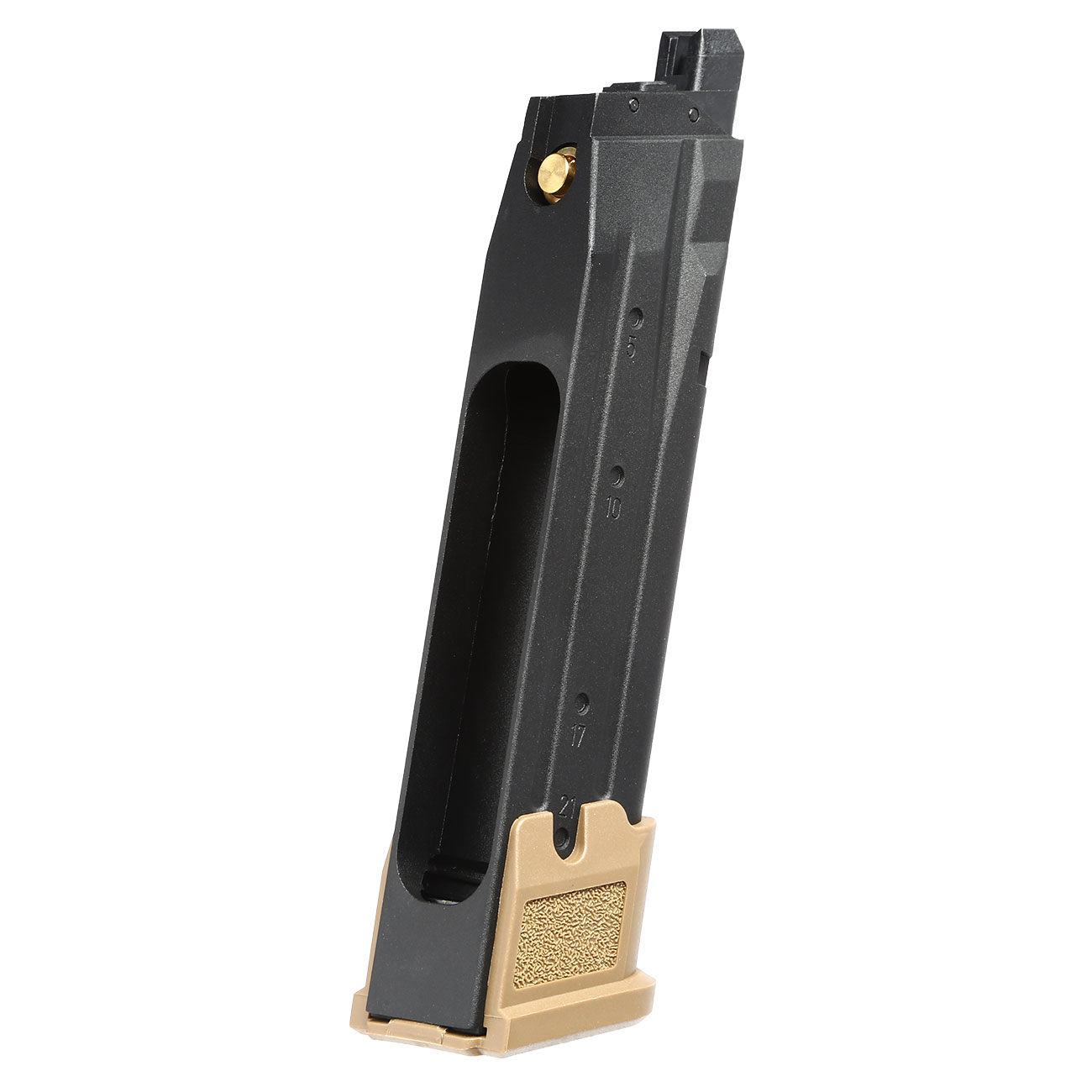 VFC Sig Sauer P320 M17 CO² Magazin 21rds. tan