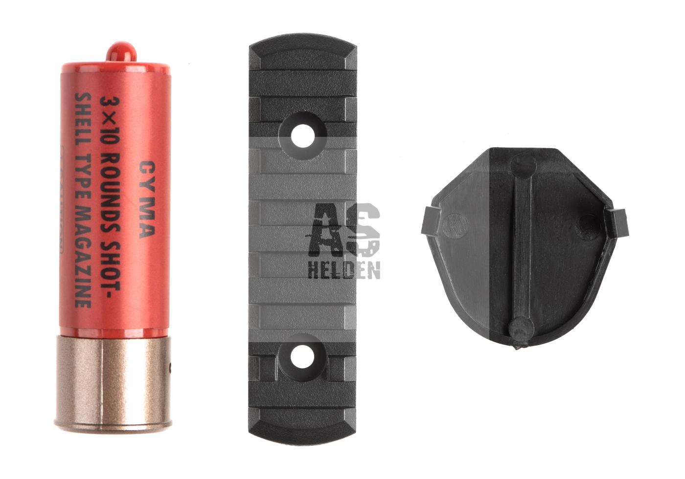 CM366 3-Shot Shotgun - Schwarz (Cyma)