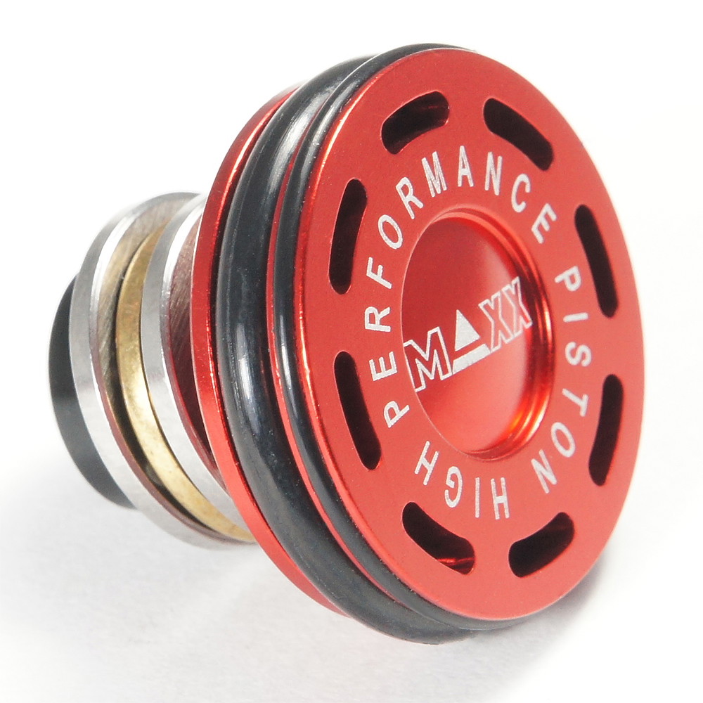 Maxx Model CNC Aluminium Double O-Ring Ball Bearing Piston Head für AEG