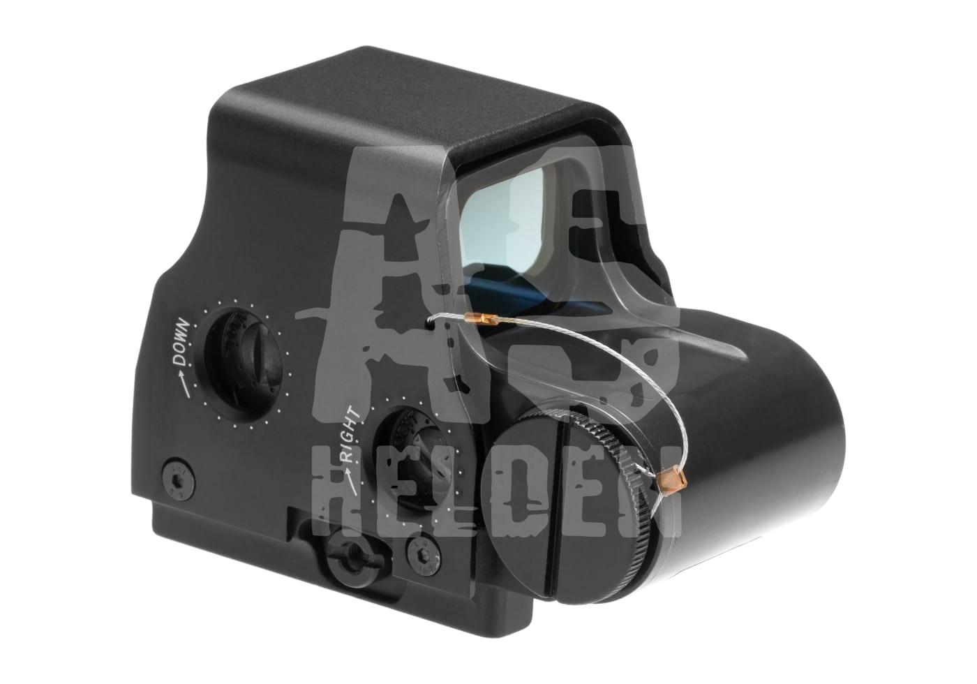 XPS 2-0 Red Dot Kompaktes Airsoft-Reflexvisier mit Helligkeits- und Rechts-/Linksverstellung, ideal für schnelles Zielen.
