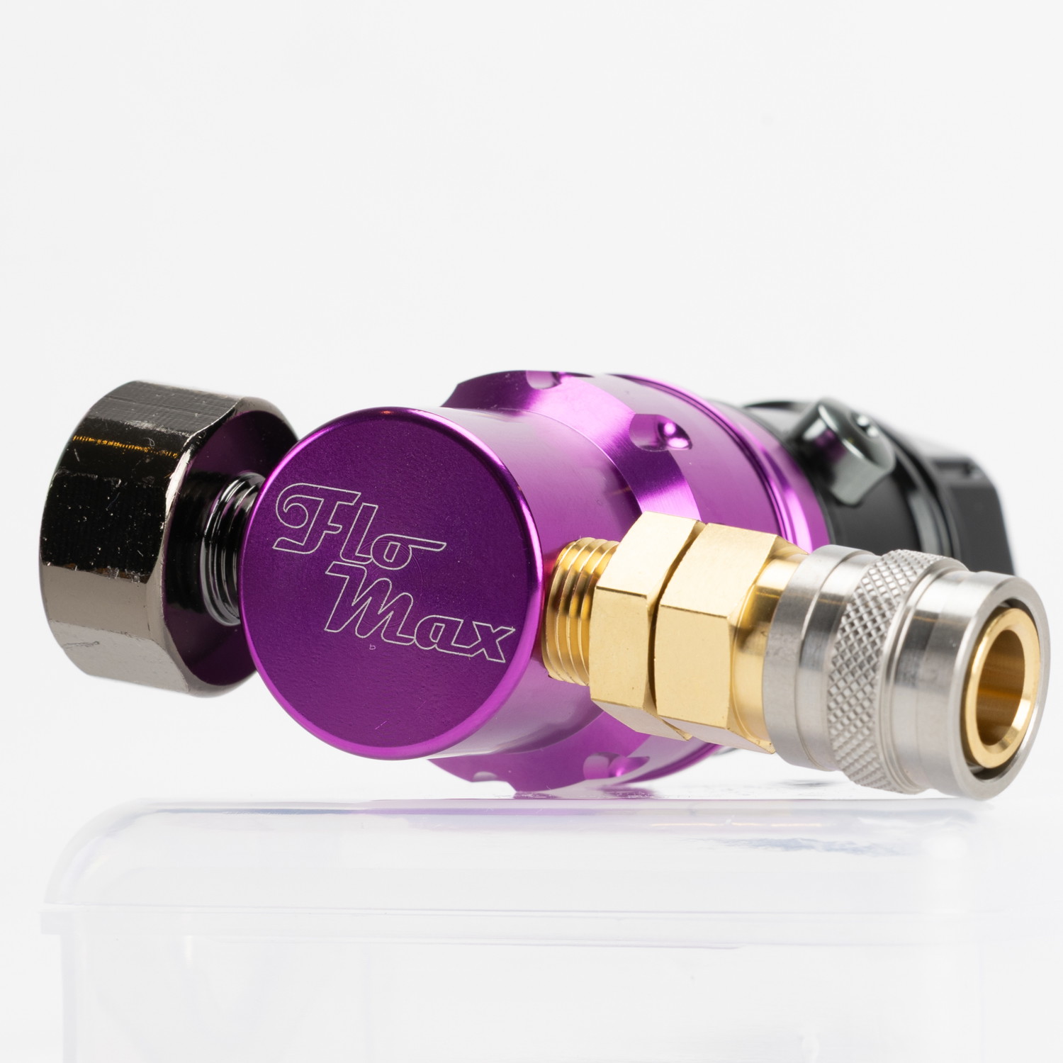 MechLabs FLO Max+ ON/OFF HPA Regulator purple