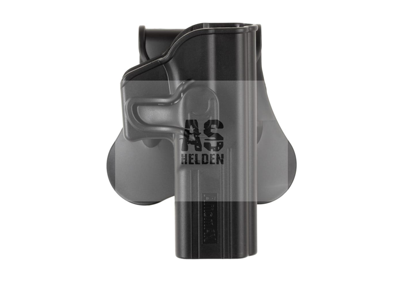 Paddle Holster for Glock 17 / KWA ATP / APS ACP - Schwarz (Amomax)