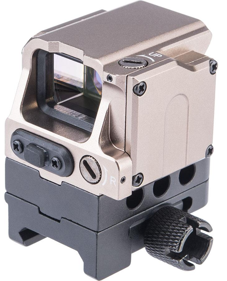 AIM-O FC1 Red Dot Sight 2 MOA Reflex Sight 1x Holographic Sight tan