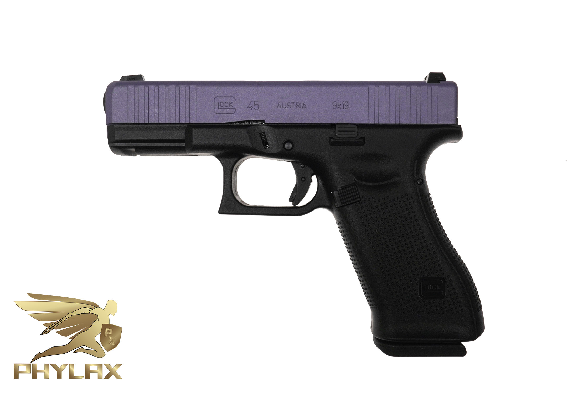 BE MY VALENTINE SET - MTW Billet Tactical Gen 3 - GLOCK 45 black 6mm GBB x Cerakote
