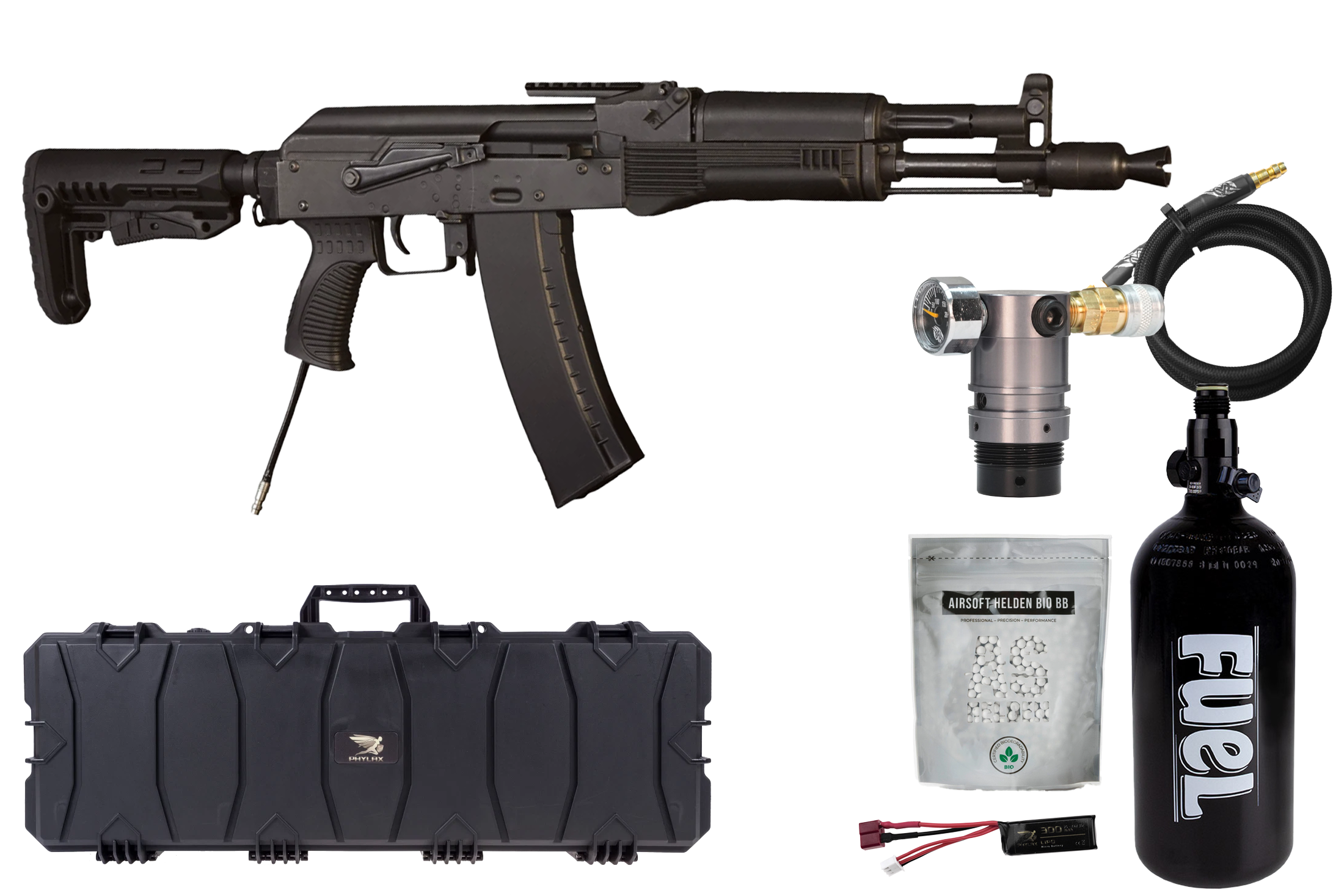 Big Set L Wolverine Airsoft MTW AK-105 XB Semi Only - ab 18 Jahren