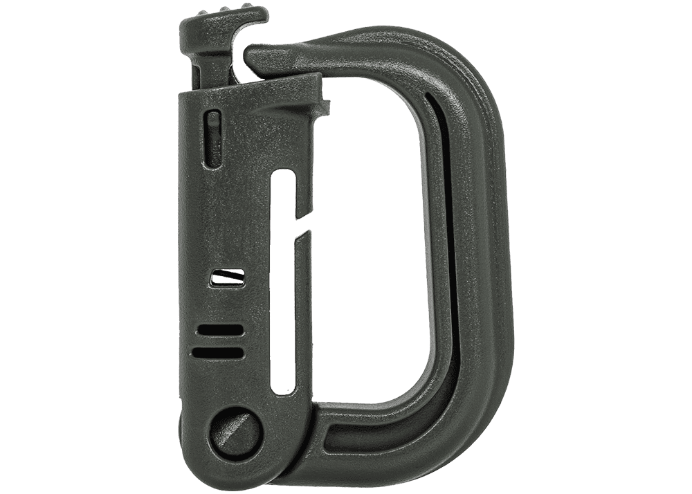 Tacstack MOLLE D-Ring Grimlock 3er Set dark green