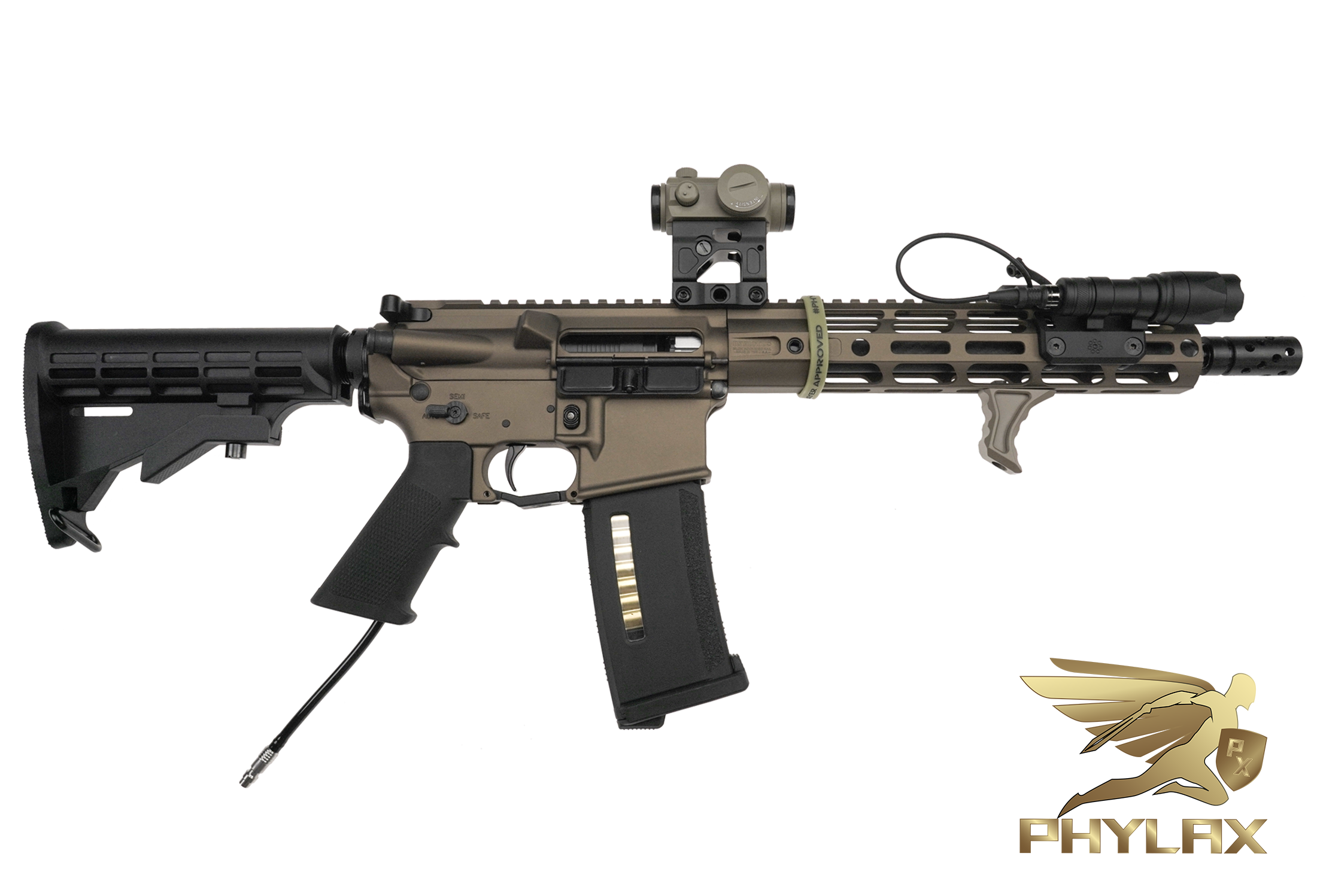 One of One Wolverine Airsoft MTW Forged 10,3" Cerakote Burnt Bronze - ab 18 Jahren