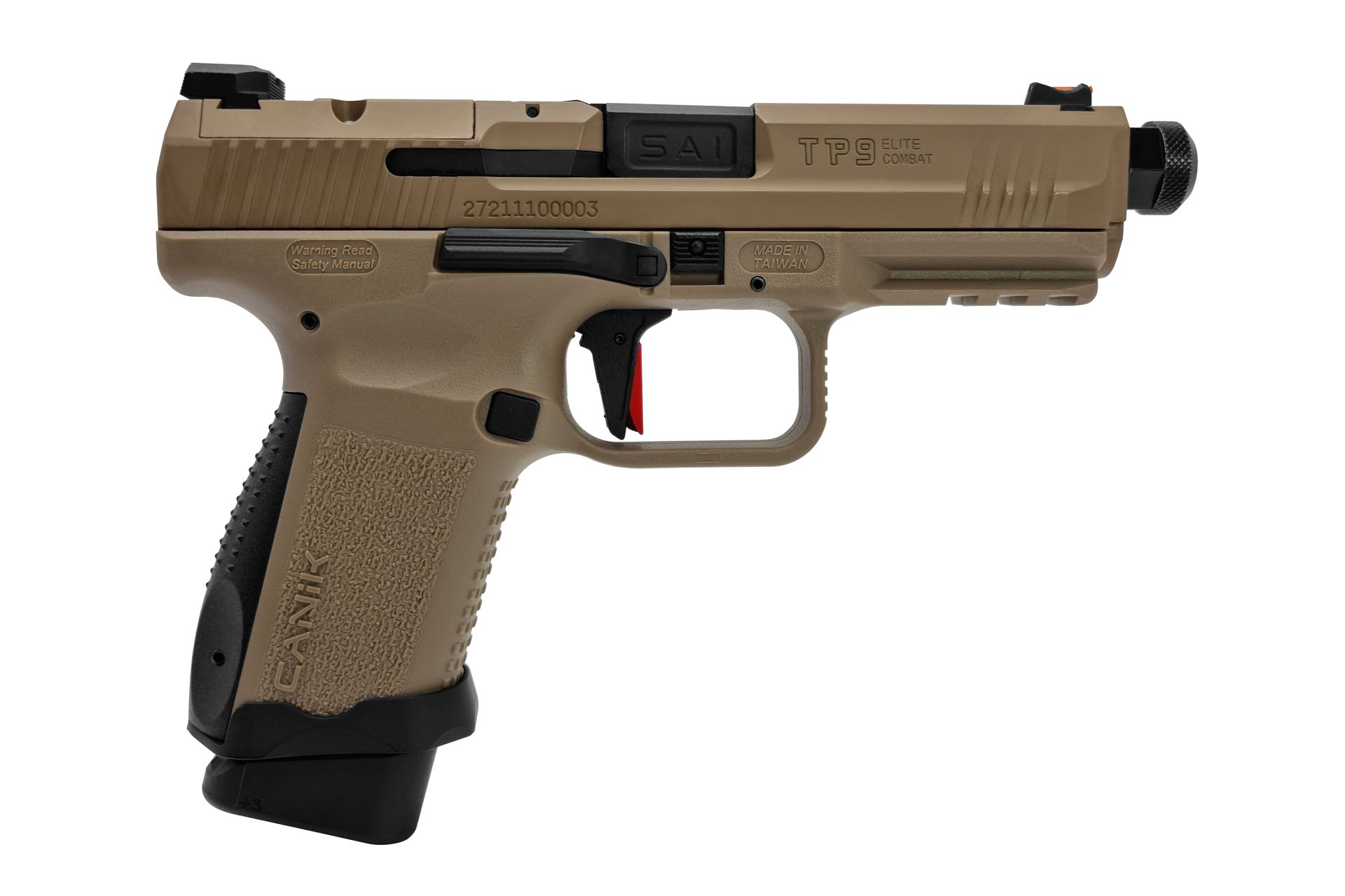 AW Custom Canik TP9 Elite Combat Dark Earth - GBB - ab 18 Jahren 