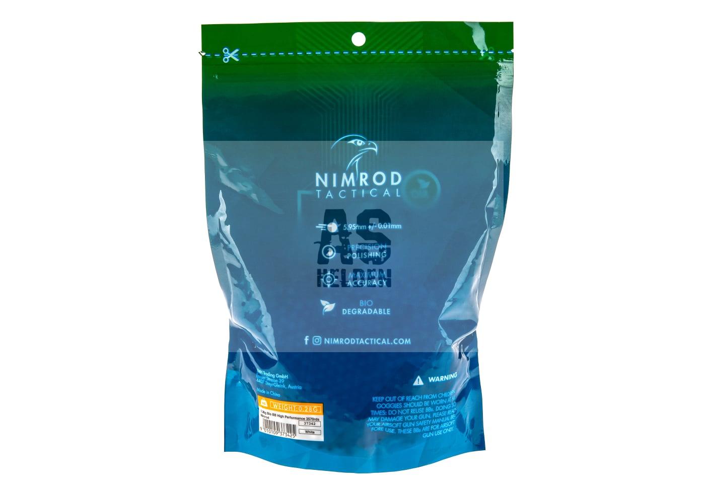 0.28g Bio BB High Performance 3570rds - Weiß (Nimrod)