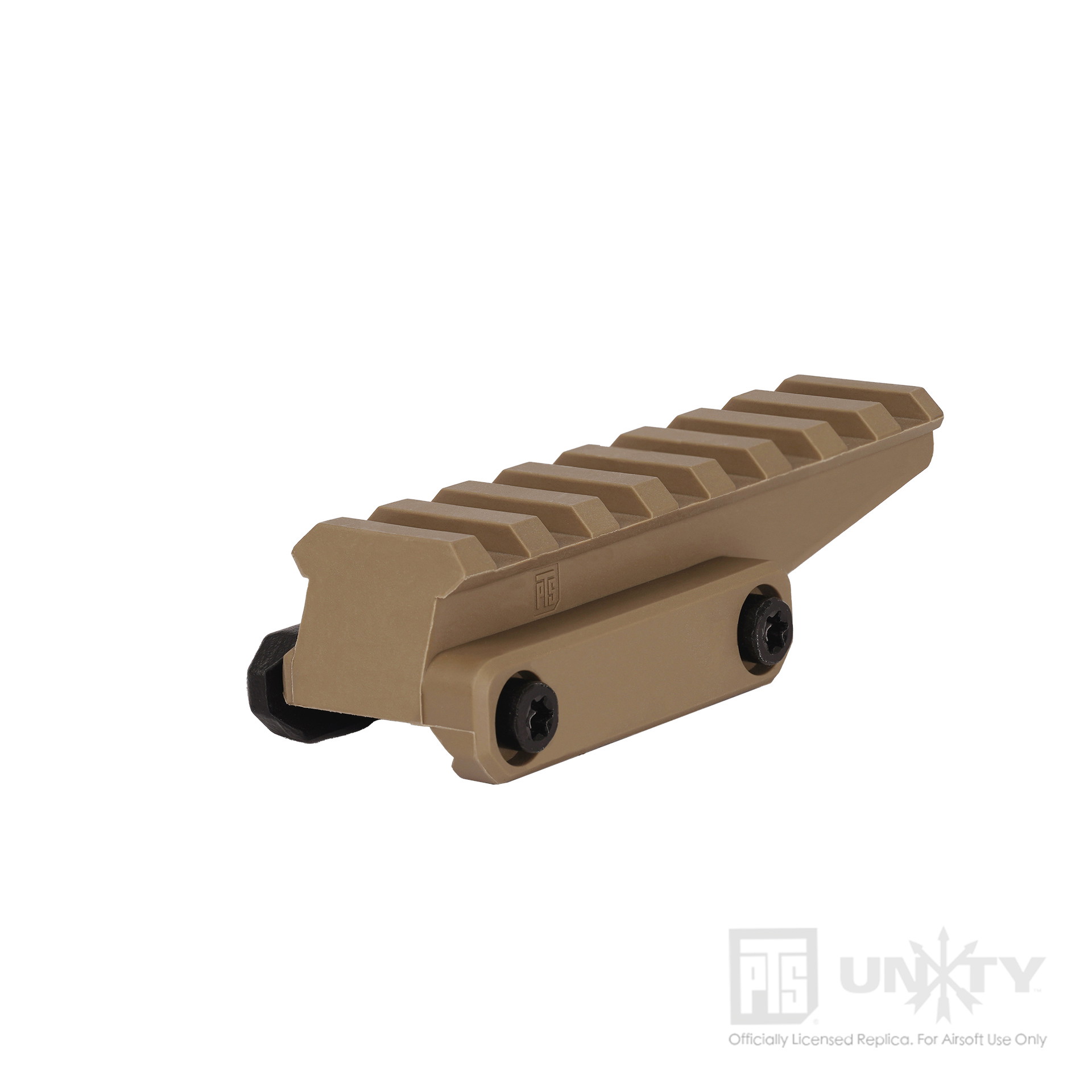 PTS Unity Tactical FAST Optic Riser (Polymer) dark earth