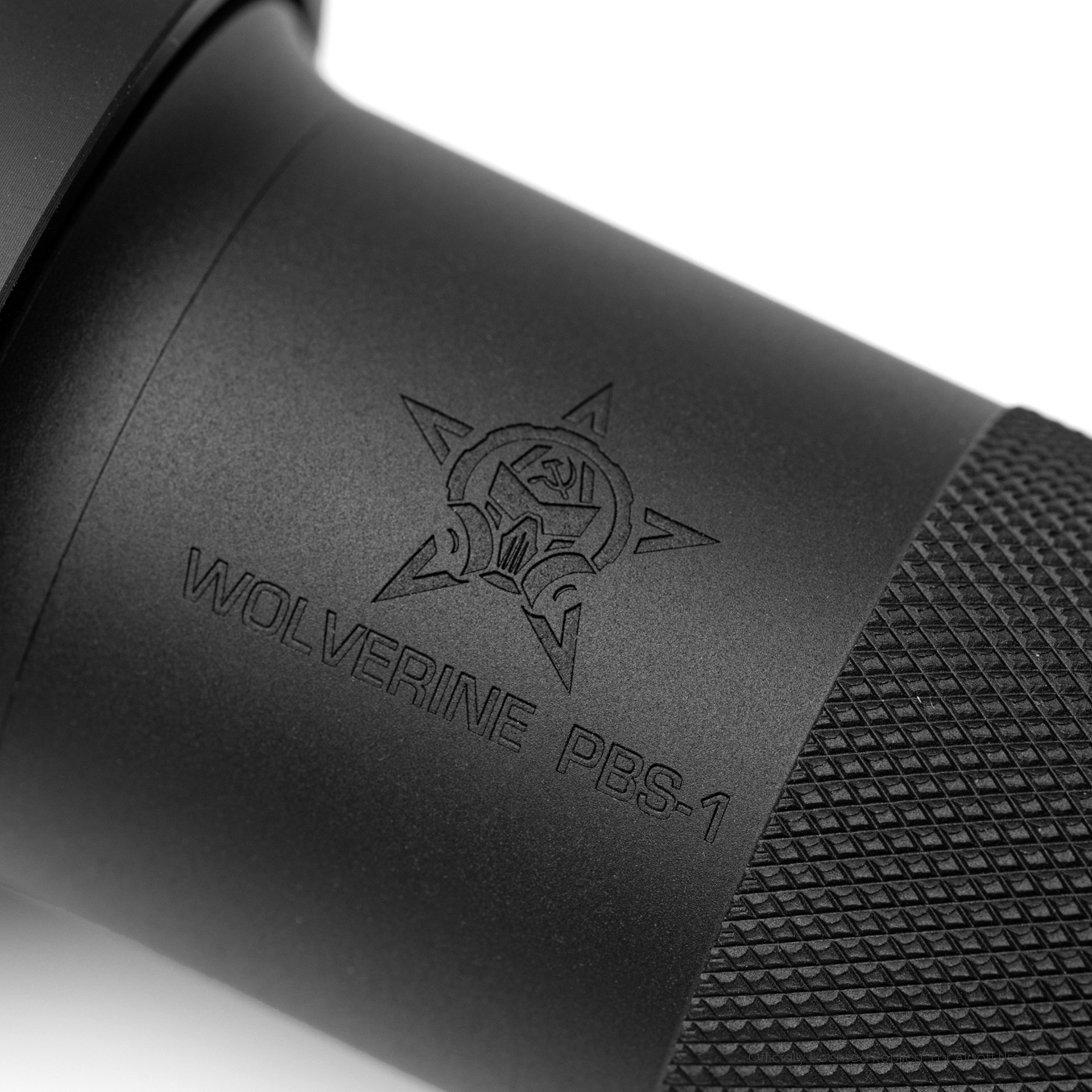 PTS Dead Air Wolverine Mock Dummy Silencer - Tracer Version  - Schwarz 