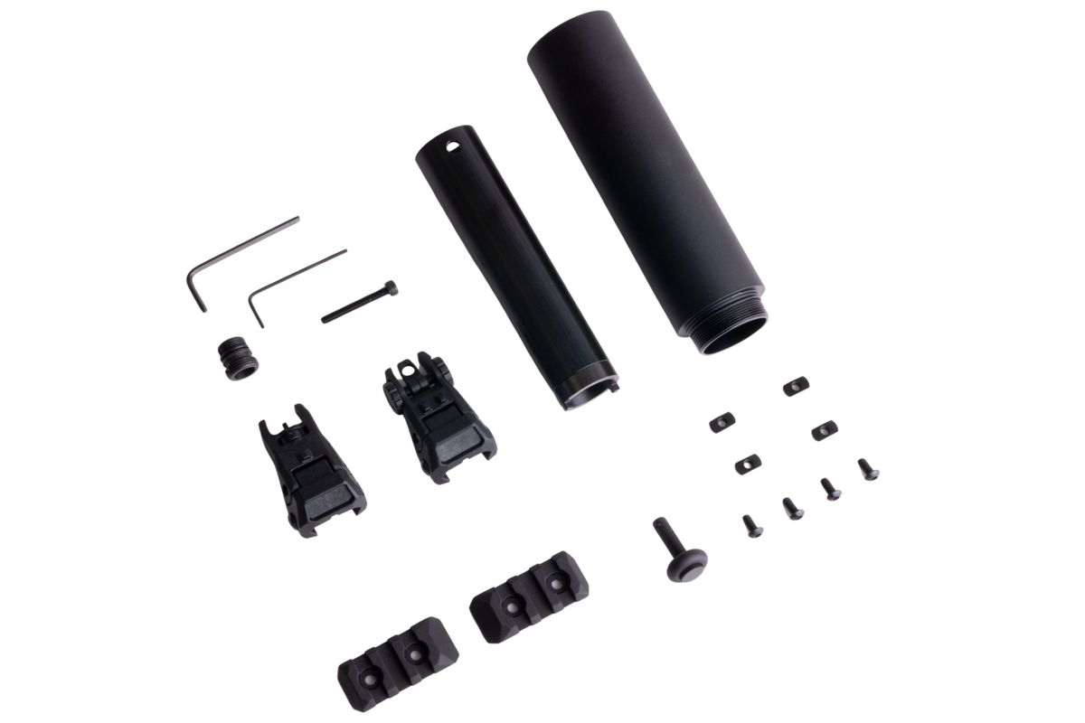 Archwick B&T APC9-K SD2 S GBB - ab 18 Jahren Airsoft Zubehör-Set mit Waffenaufsätzen, Schrauben und Werkzeug, schwarz.