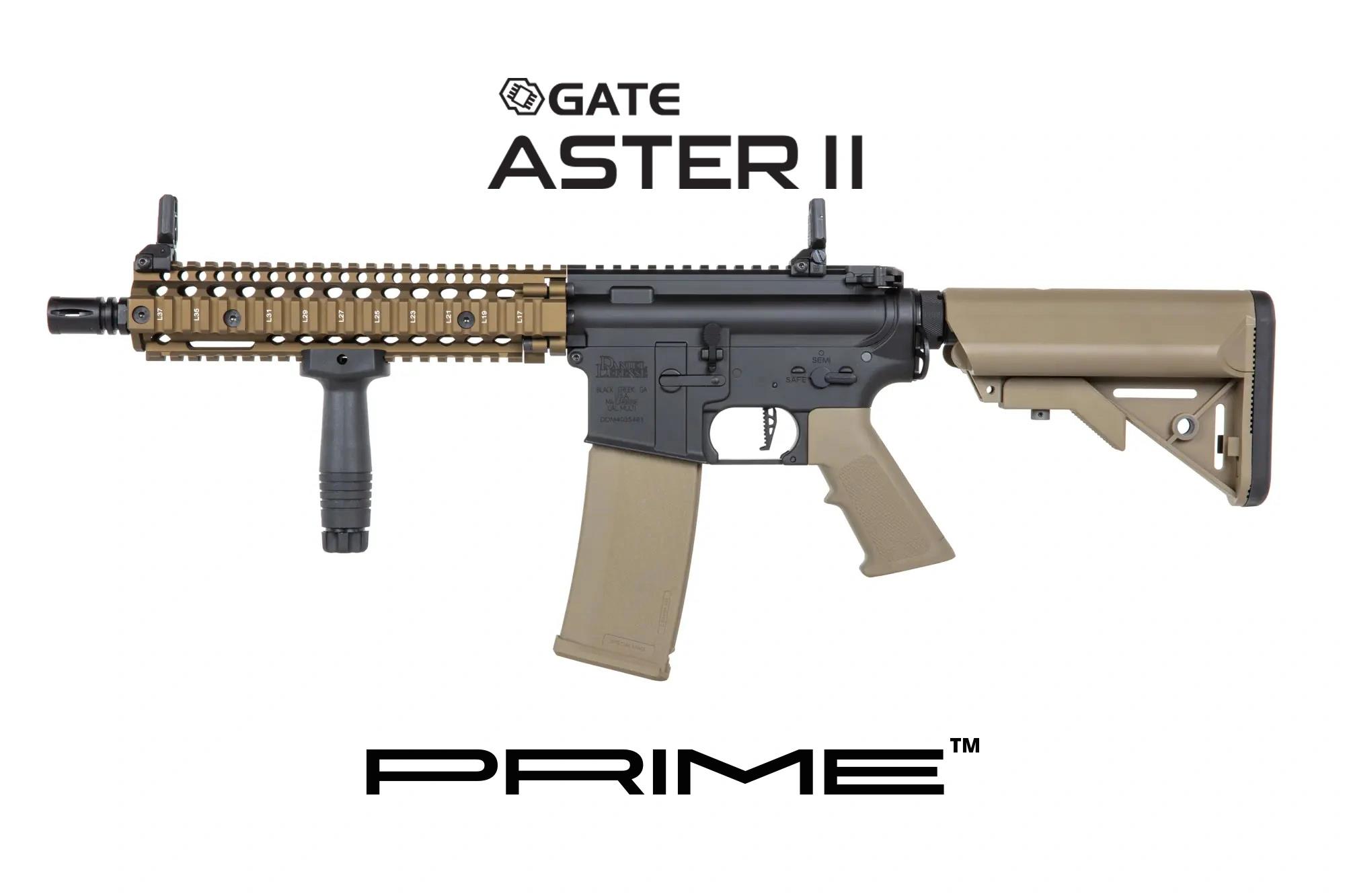 Specna Arms Daniel Defense MK18 SA-P19 Prime mit Gate Aster II Chaos Bronze S-AEG - ab 18 Jahren