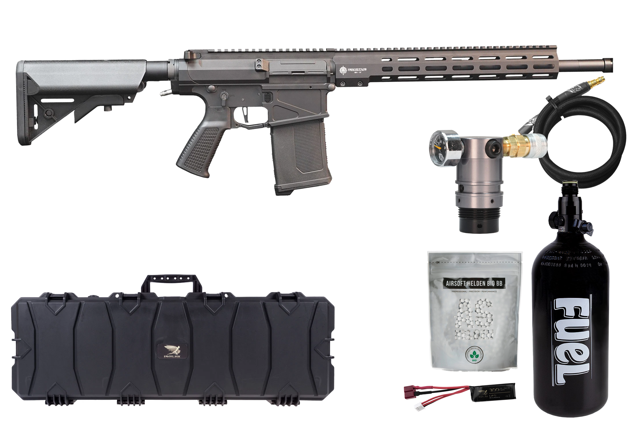 Big Set L Wolverine Airsoft MTW Tactical 308 XBR S-HPA - ab 18 Jahren