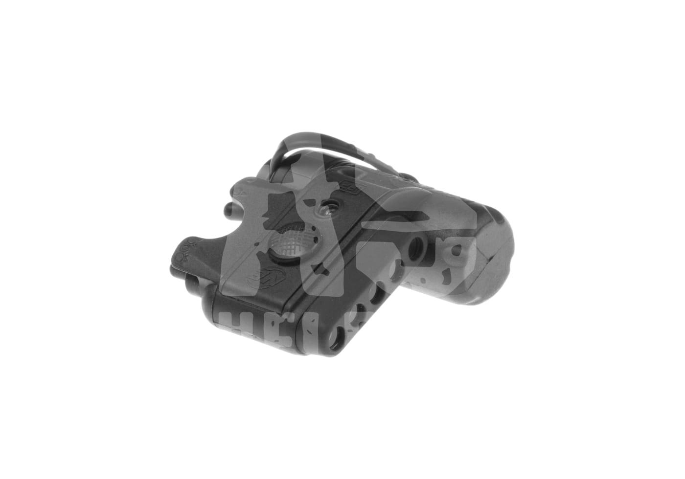 Schwarzes Airsoft-Zubehör für Waffenschiene, kompakt und multifunktional.