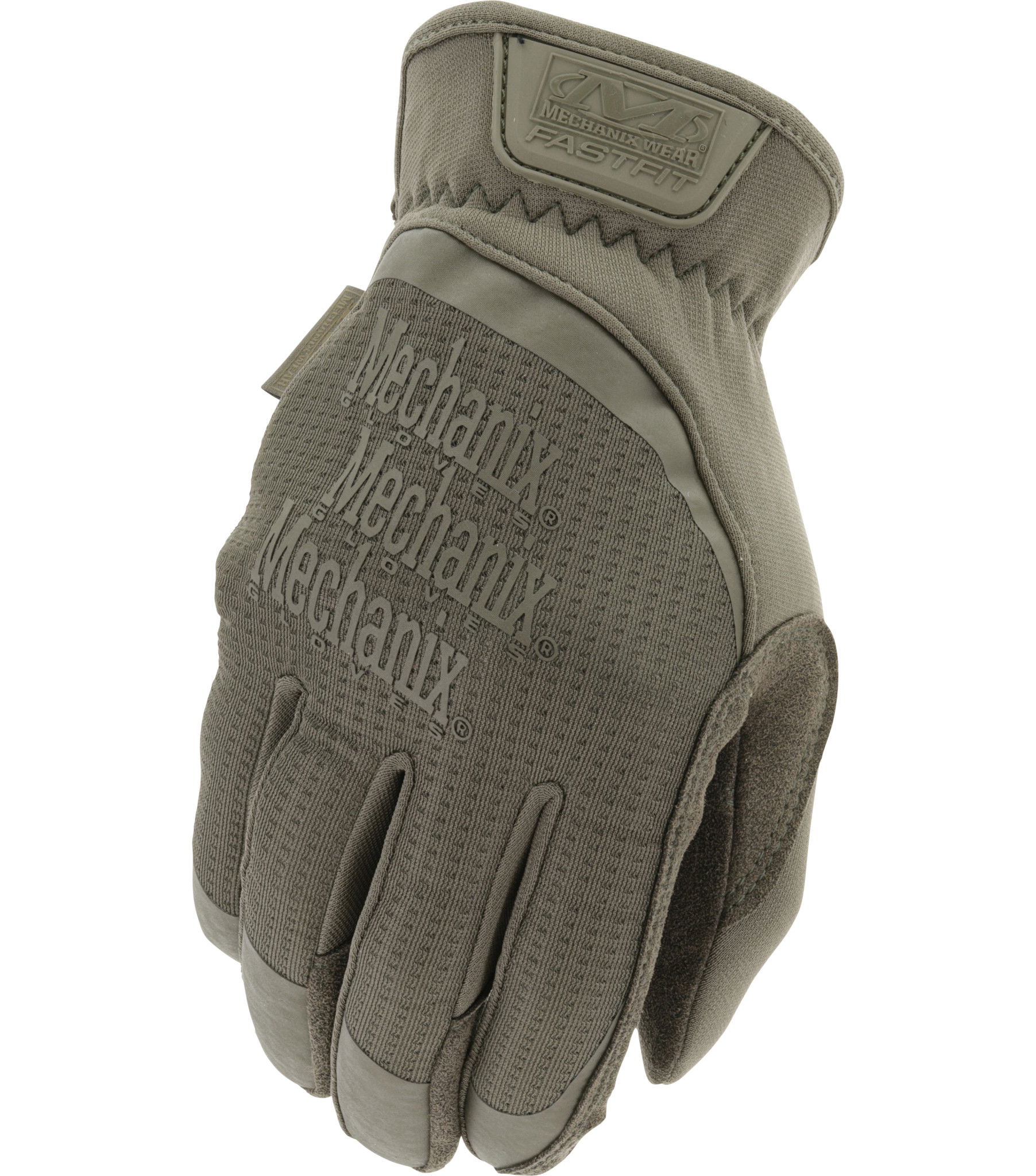 Mechanix Handschuhe Fastfit Gen.2  Grüner Mechanix FastFit-Handschuh, ideal für Airsoft, sichtbar.