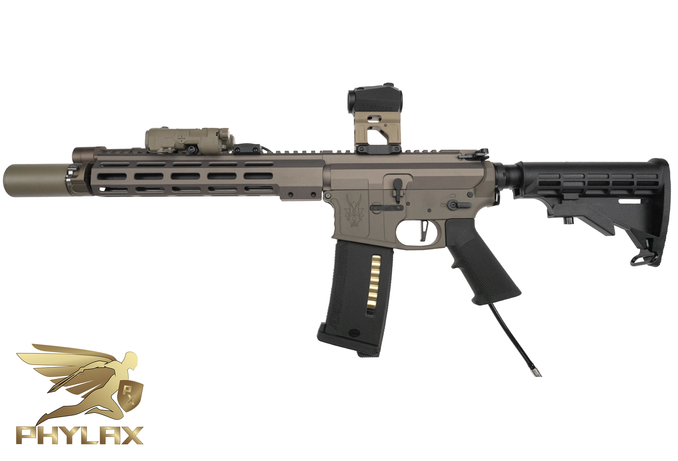 One of One Wolverine MTW Standard 10,3" Cerakote Smoke Bronze x Glock FDE  - ab 18 Jahren