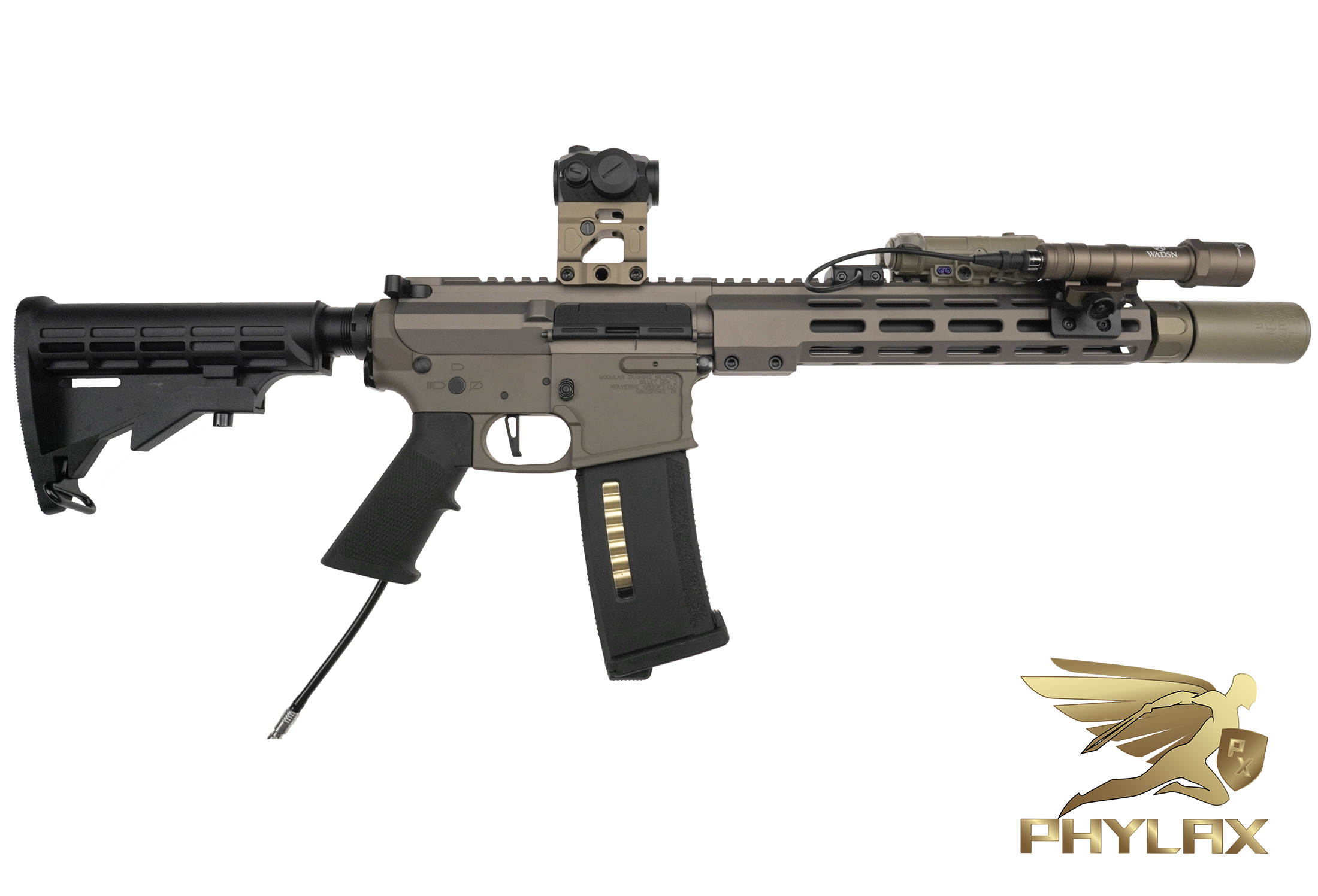 One of One Wolverine MTW Standard 10,3" Cerakote Smoke Bronze x Glock FDE  - ab 18 Jahren