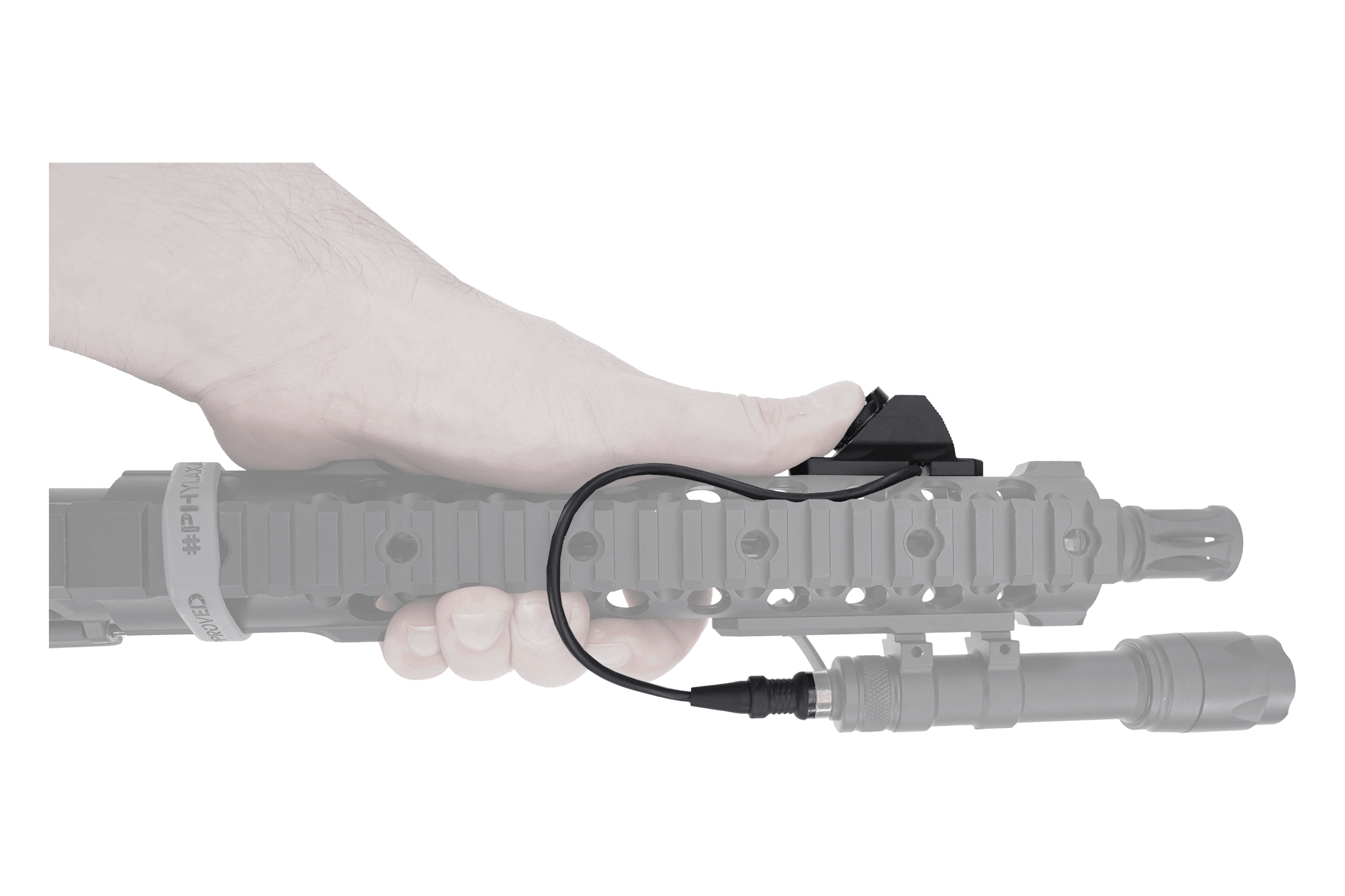 WADSN Hot Button KeyMod & M-LOK (SF Modlite Plug) schwarz