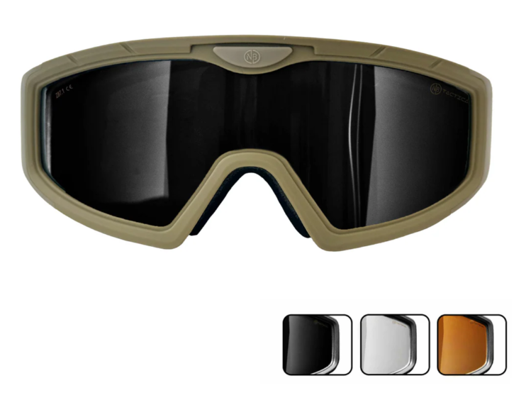 NB Tactical Scope X Brille coyote tan