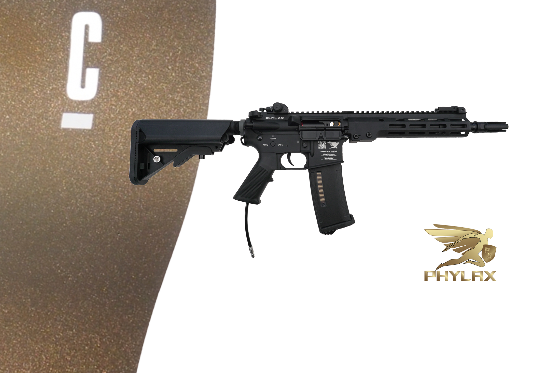 Phylax HPA MK16 Black Wolverine Inferno  x Cerakote Burnt Bronze - ab 18 Jahren 