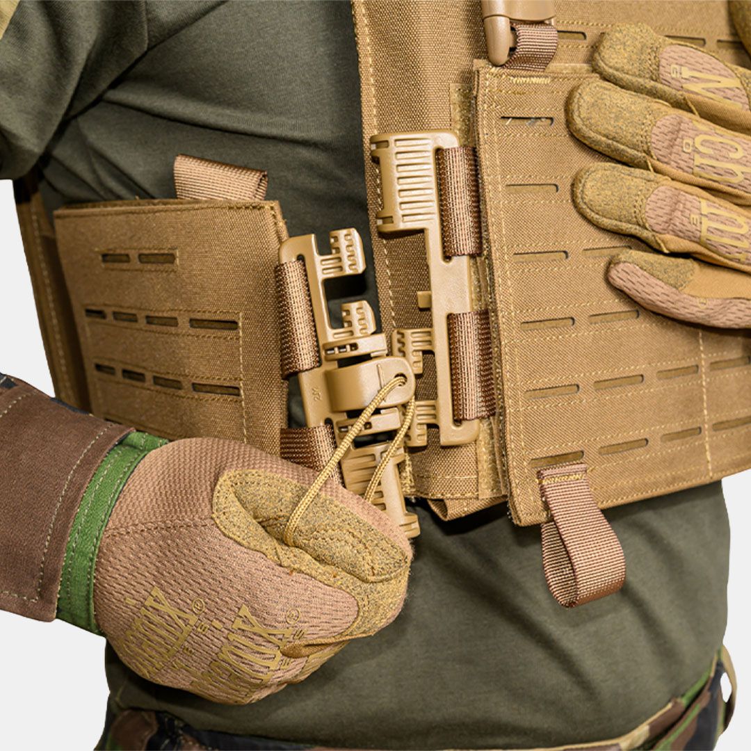 Zip Tac Premium Plate Carrier V4 coyote