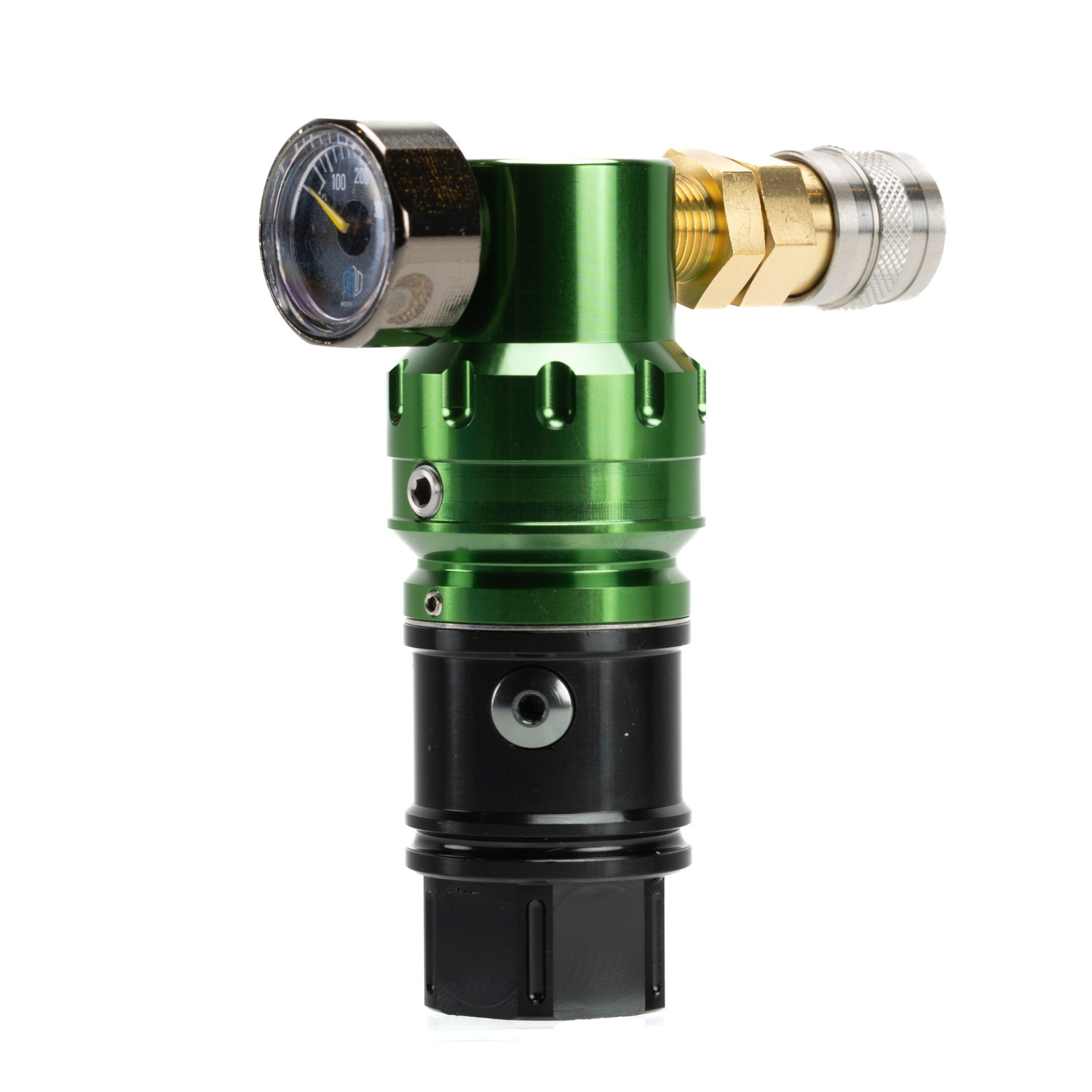 MechLabs FLO Max+ ON/OFF HPA Regulator green