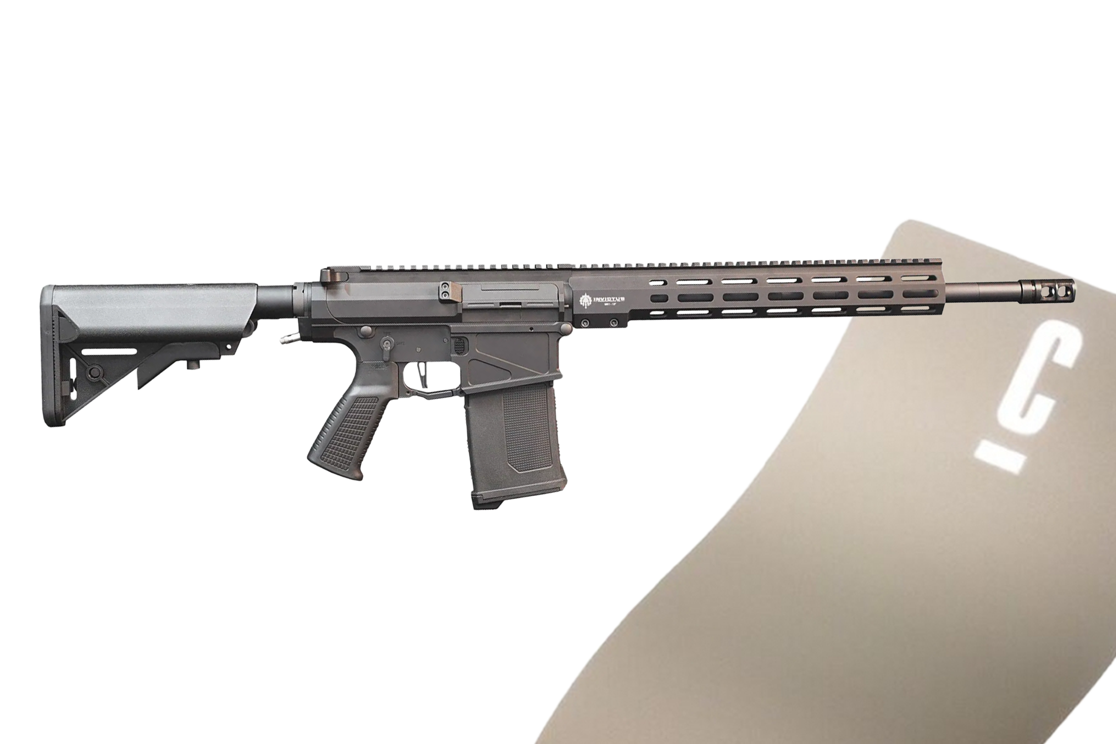 Wolverine Airsoft MTW PKG 308 Tactical Edition Semi-Only x Bullshark Grey H-214 - ab 18 Jahren 