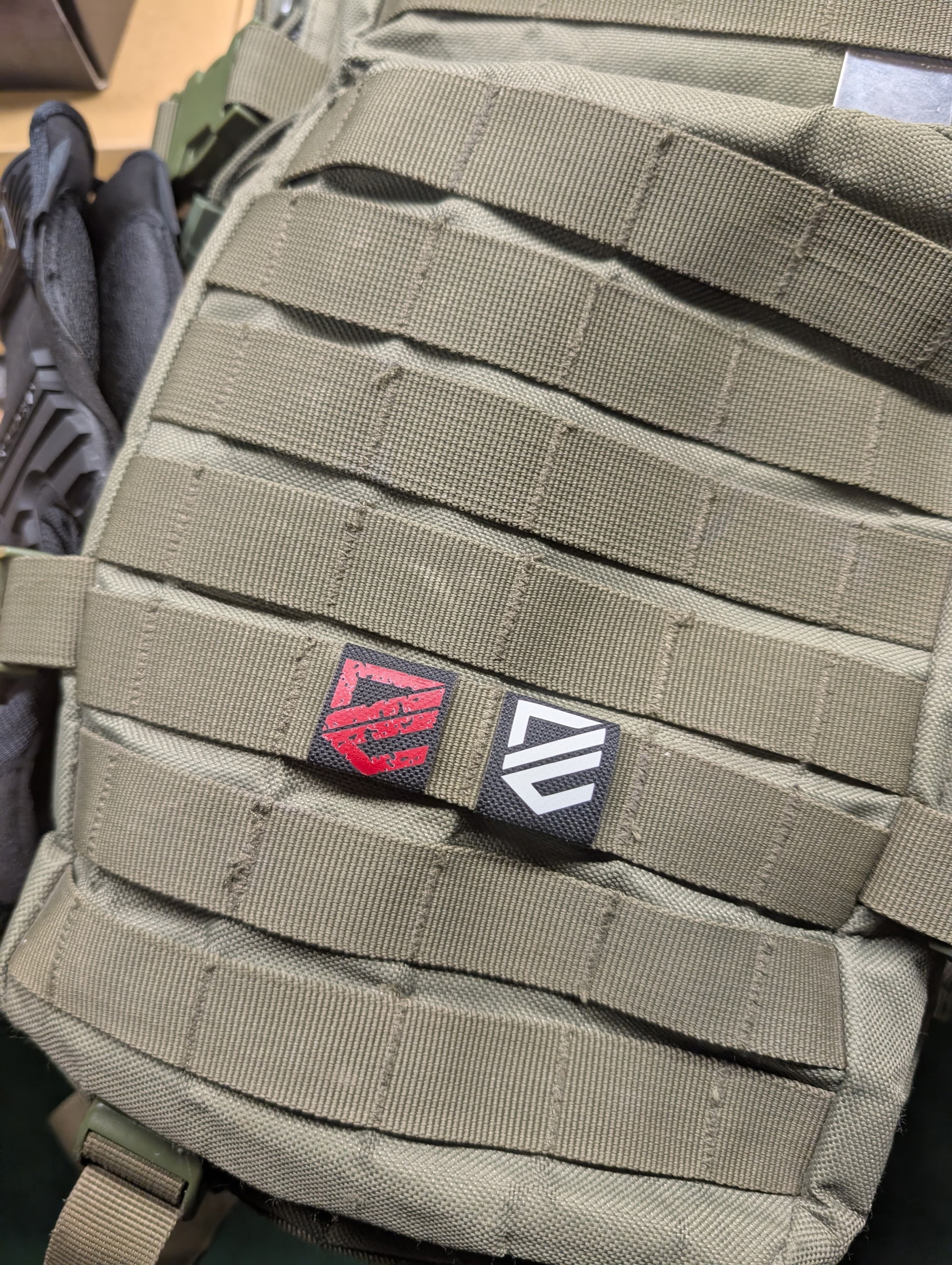 Night Stripes Dark Emergency MOLLE Stripes 2er Set