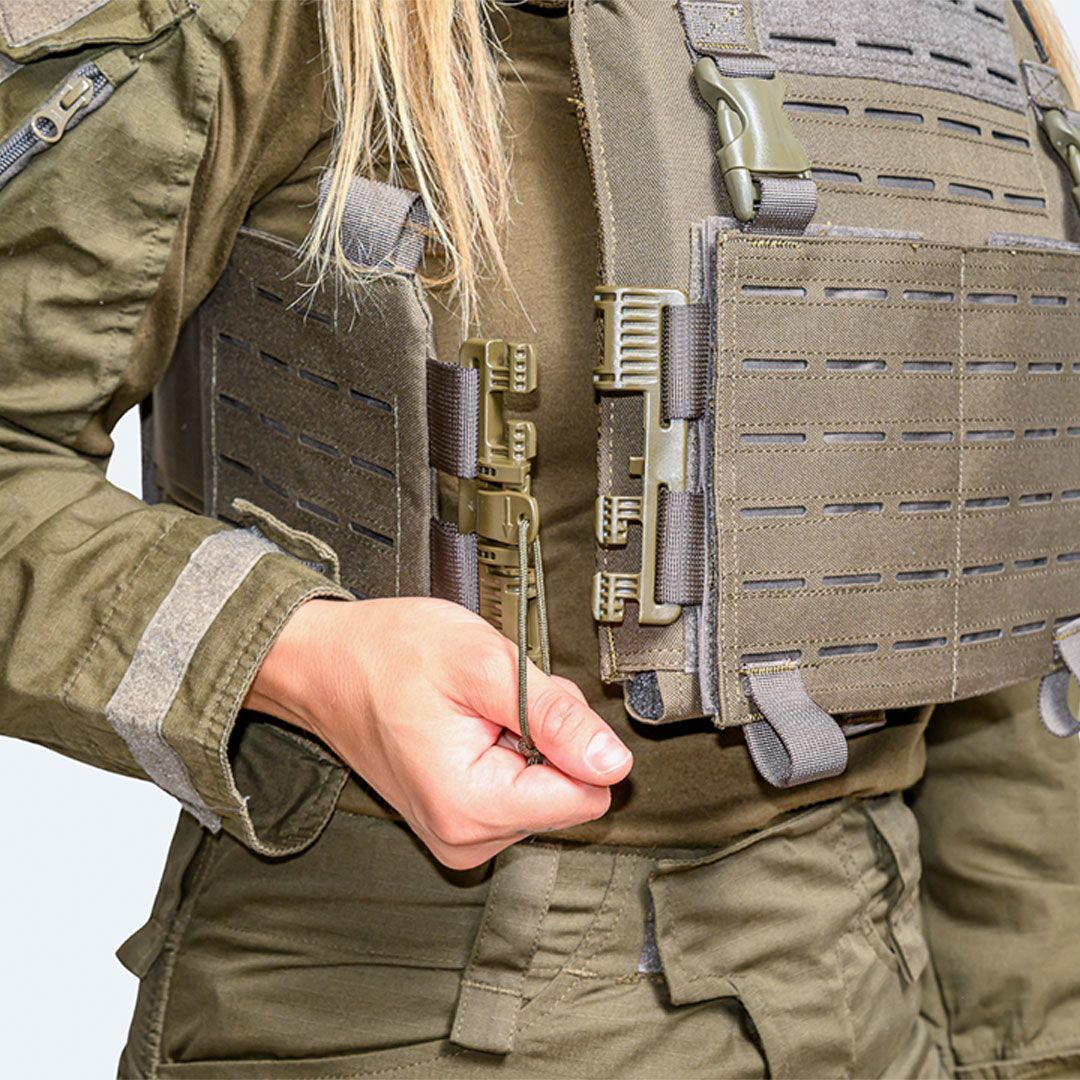 Zip Tac Premium Plate Carrier V4 ranger green