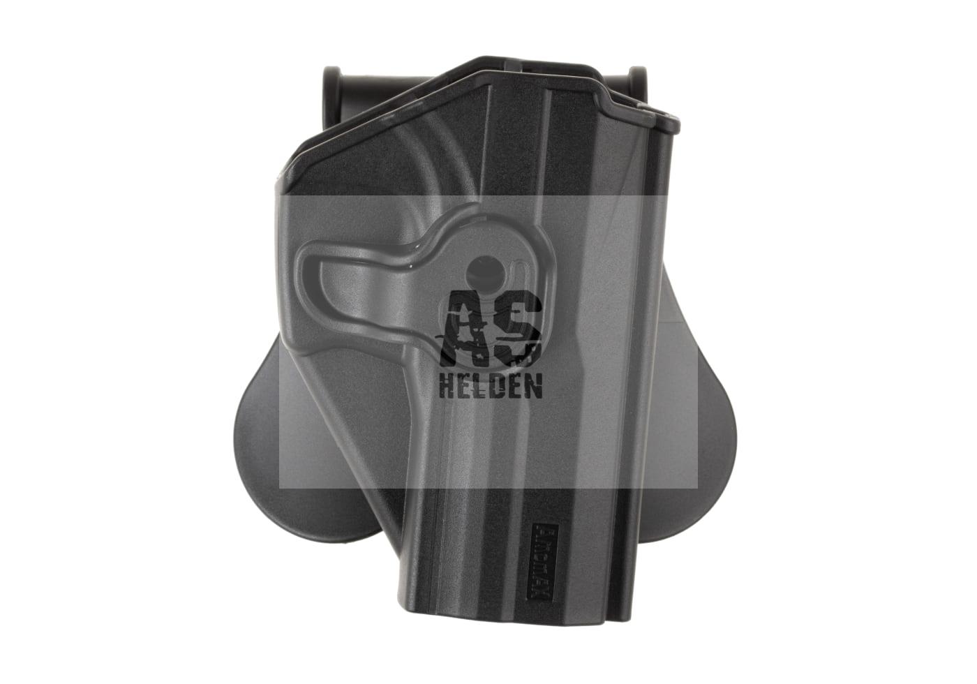 Paddle Holster for KWA USP / USP Compact - Schwarz (Amomax)