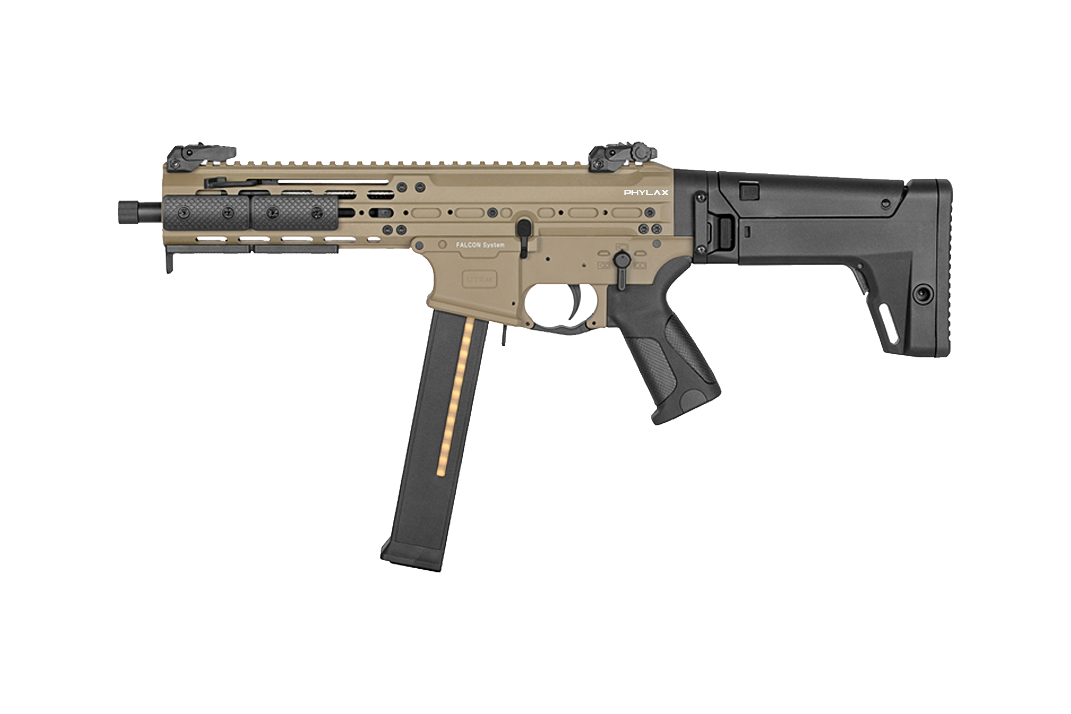 Phylax Rookie UTR45G mit Gate Titan II Bluetooth TAN S-AEG - ab 18 Jahren