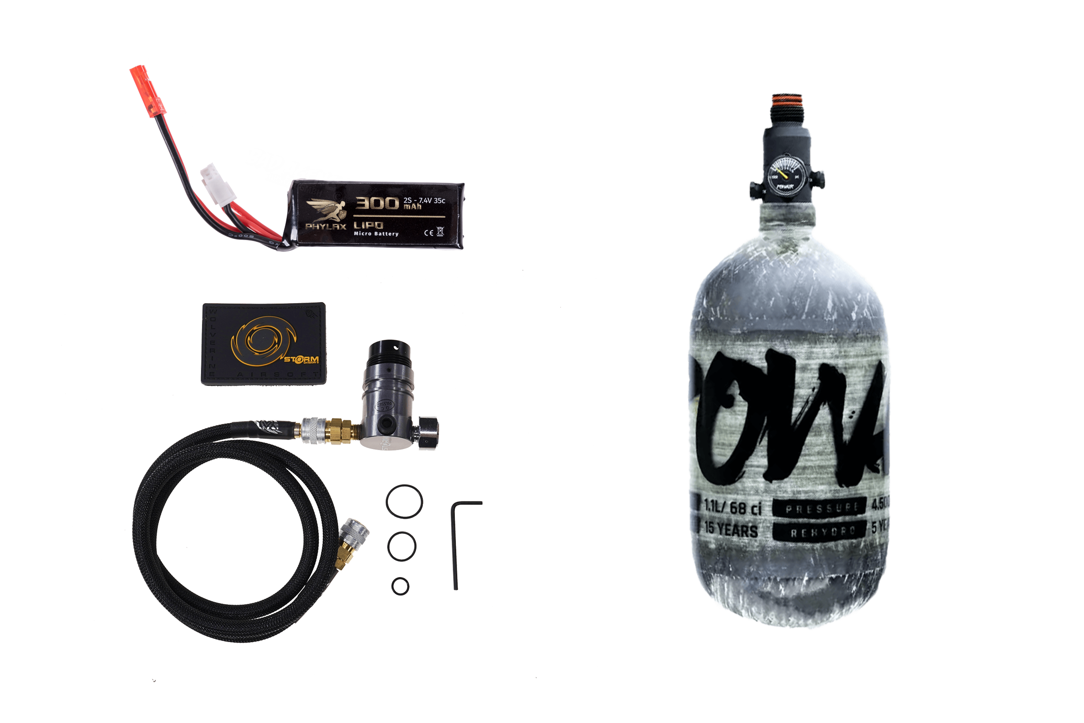 Airsoft Helden HPA Set XL