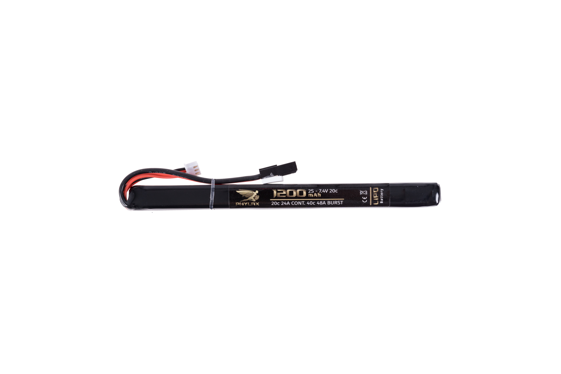 Phylax 7,4V Slim Lipo Akku 1.200mAh 20C Mini Tamiya