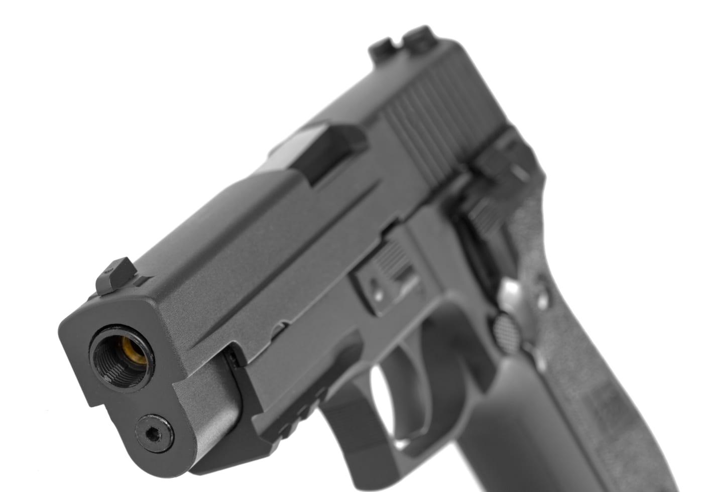 WE P226 Mk25 Navy Seals Full Metal black GBB